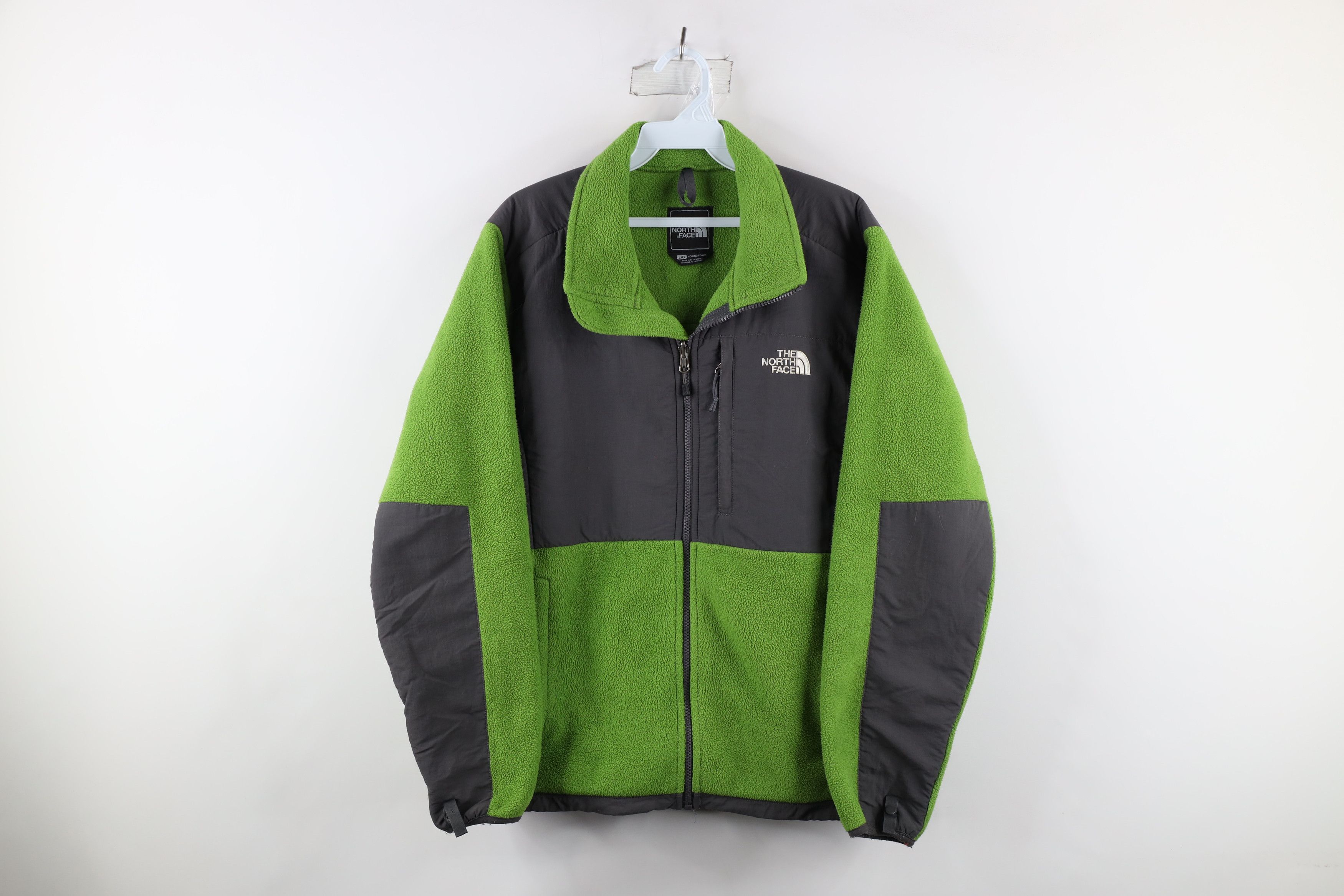 Vintage The North Face Denali Fleece Jacket Lime Green