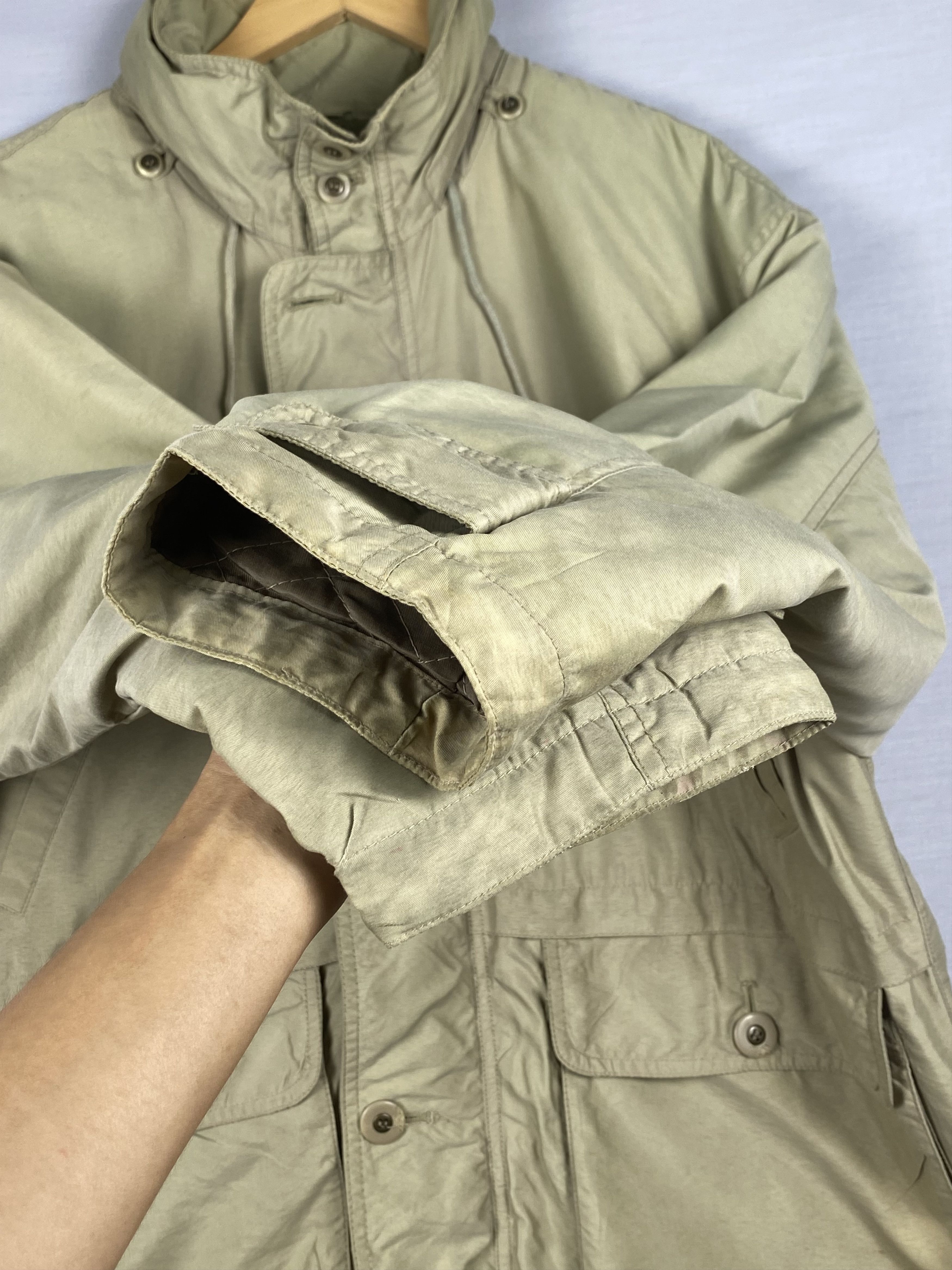 Japanese Brand Vintage Micros Quilted Lining Zip Up Light Jacket Size US L / EU 52-54 / 3 - 7 Thumbnail