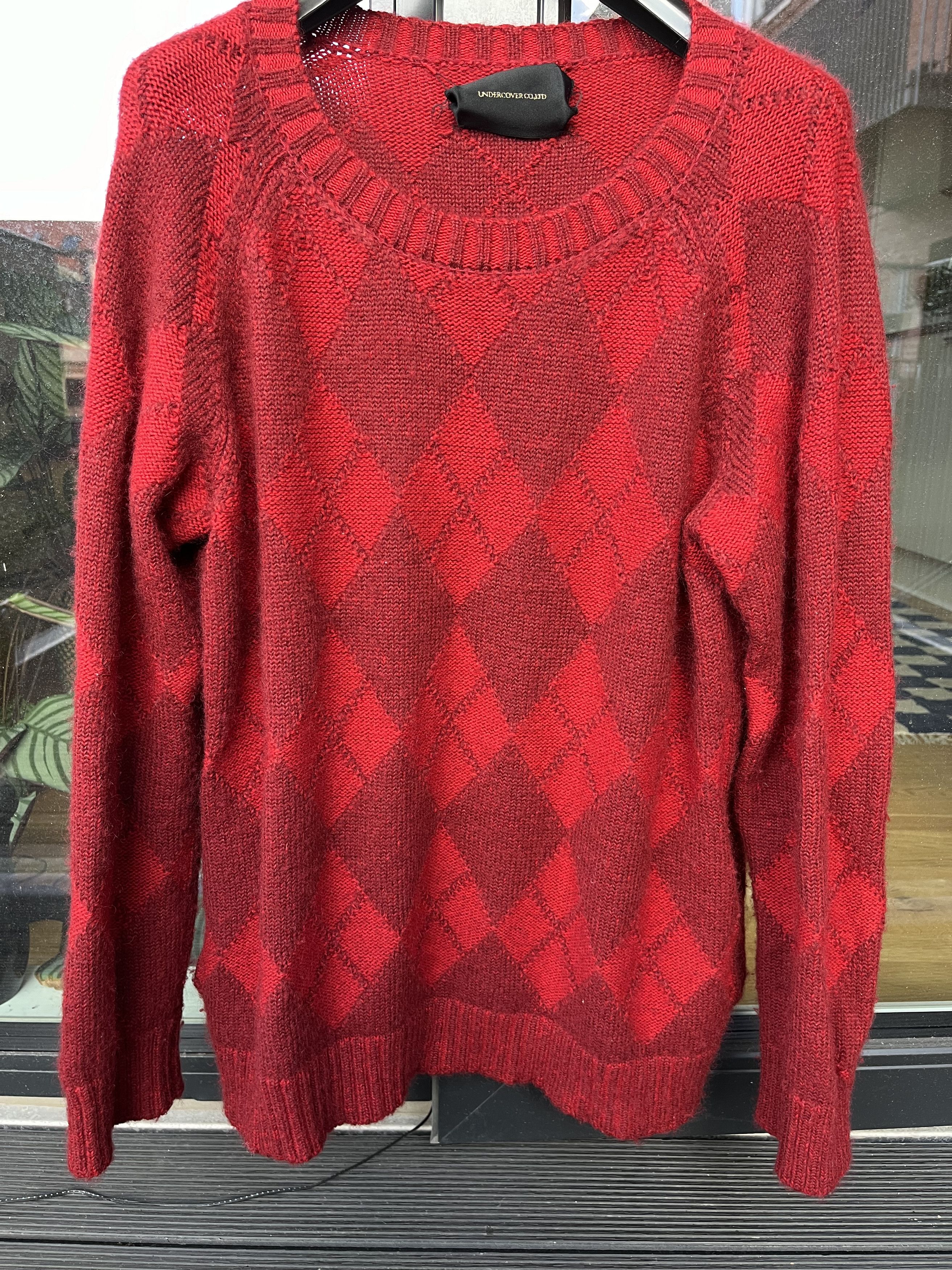 Undercover Undercover Argyle knit Size US L / EU 52-54 / 3 - 1 Thumbnail