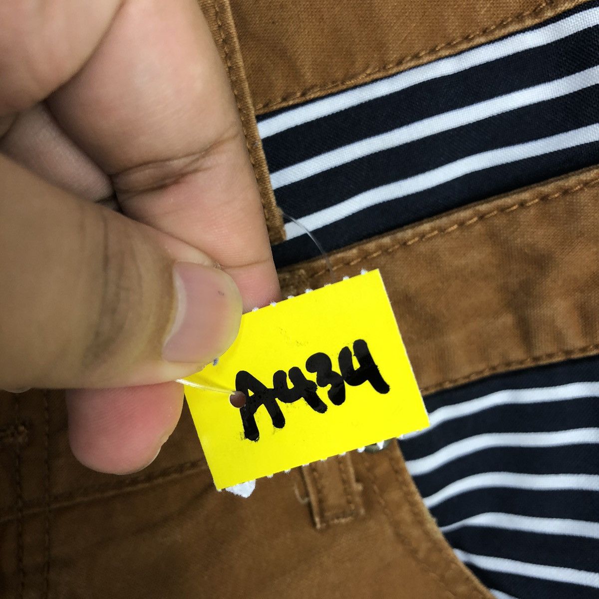 Japanese Brand Japan double waist Brown vintage cargo Pants #A434 Size US 28 / EU 44 - 12 Thumbnail