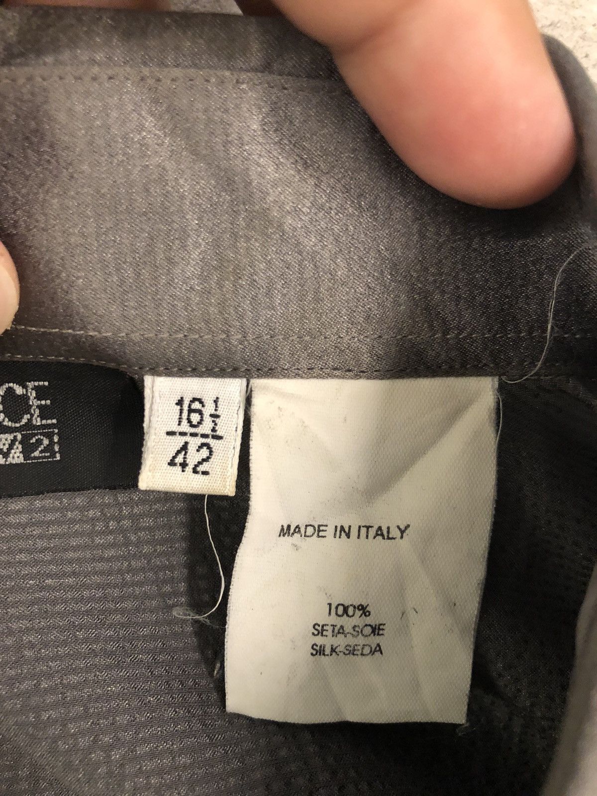 Hedi Slimane Versace Classic V2 Vintage Silk Size US XL / EU 56 / 4 - 16 Thumbnail
