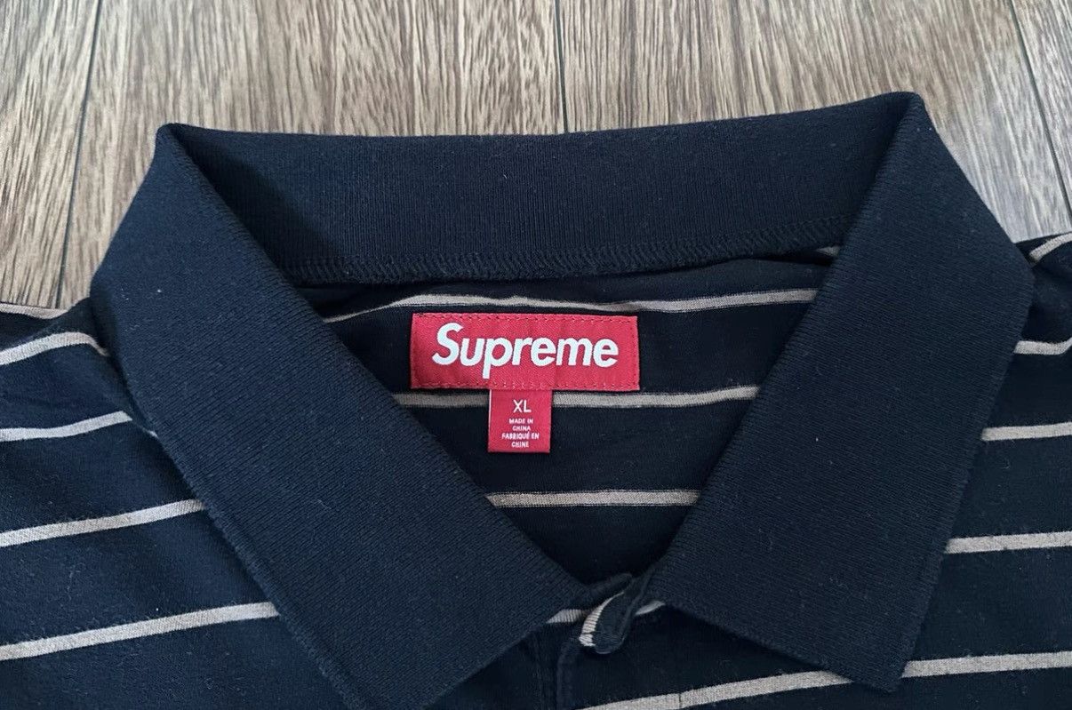 Supreme Supreme x Melvins SS24 Week 13 Stripe S/S Polo Shirt Size US XL / EU 56 / 4 - 3 Thumbnail