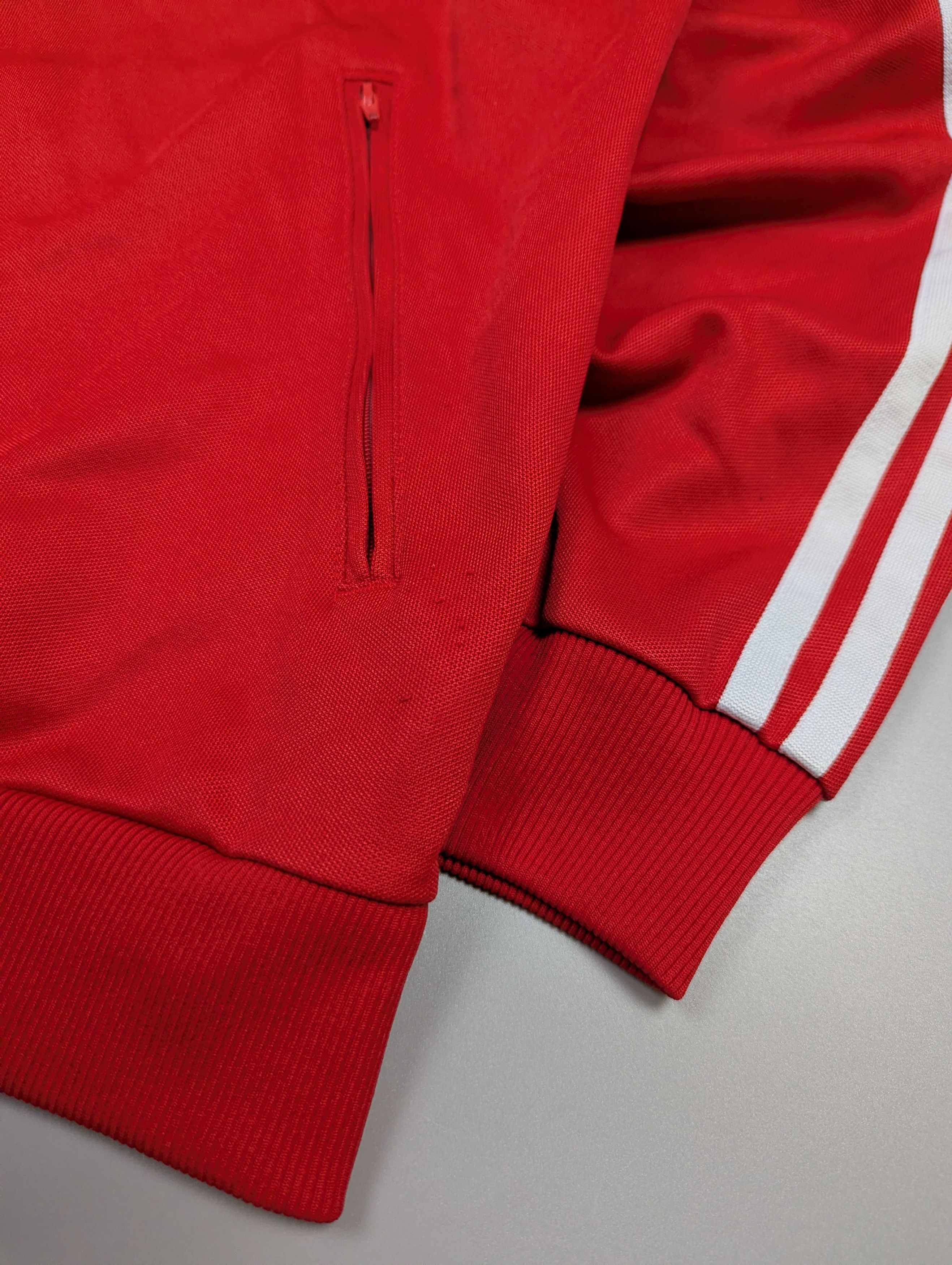 Adidas Adidas Originals Men's Red Track Jacket Trefoil 03 Size US L / EU 52-54 / 3 - 6 Thumbnail