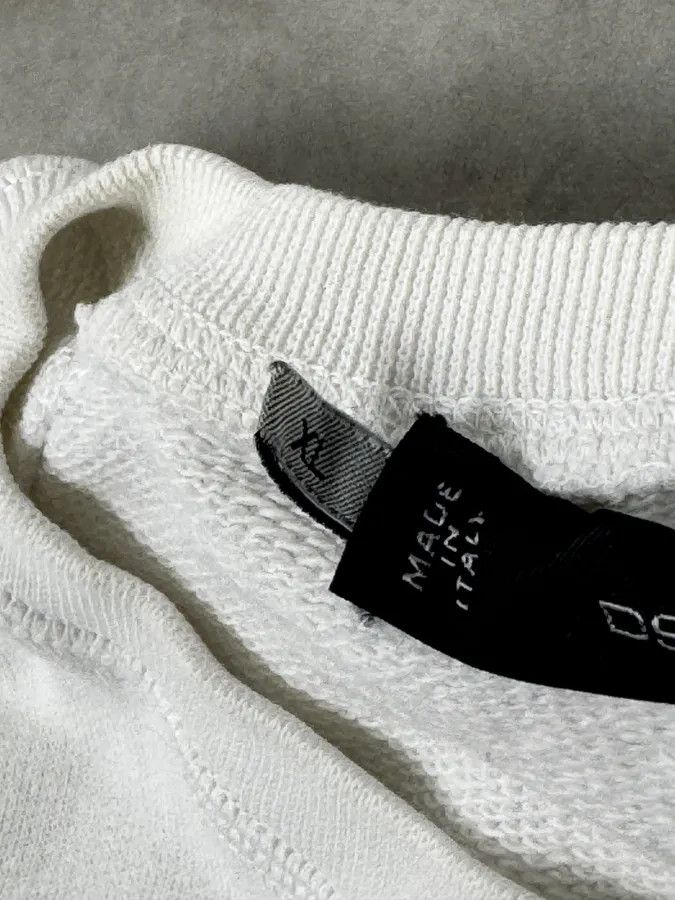 Dsquared2 AW2010 Dsquared2 White Skeleton Abstract Crewneck Sweater Size US M / EU 48-50 / 2 - 10 Thumbnail
