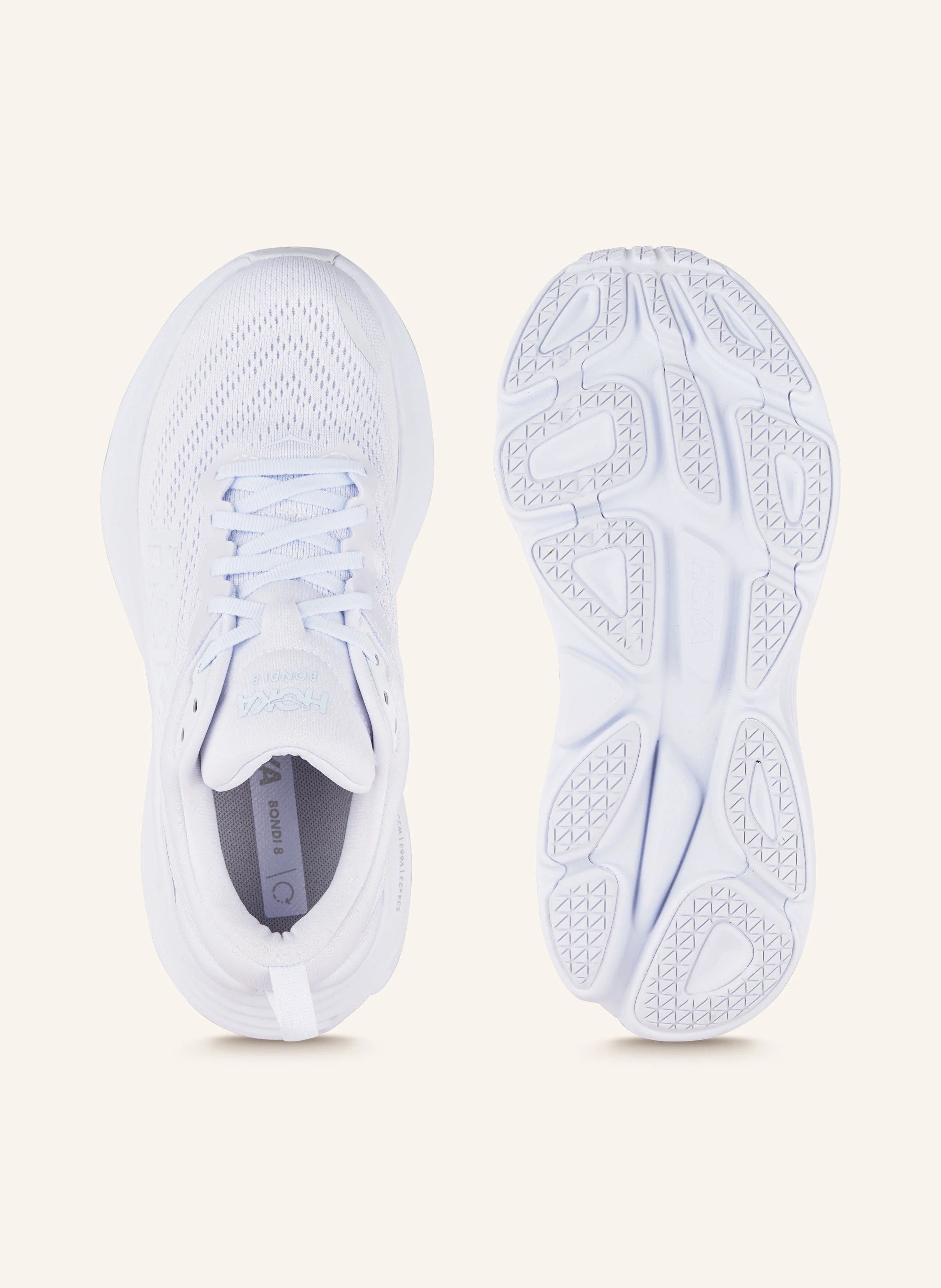 Hoka o1s22i1n0924 Bondi 8 Sneakers in White Size US 7.5 / EU 40-41 - 5 Thumbnail
