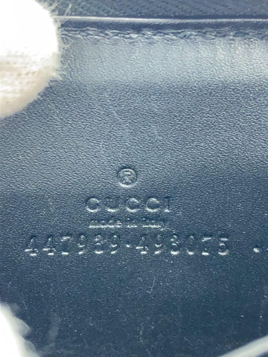 Gucci Gucci Guccissima Leather Monogram Coin Case Black Size ONE SIZE - 3 Thumbnail