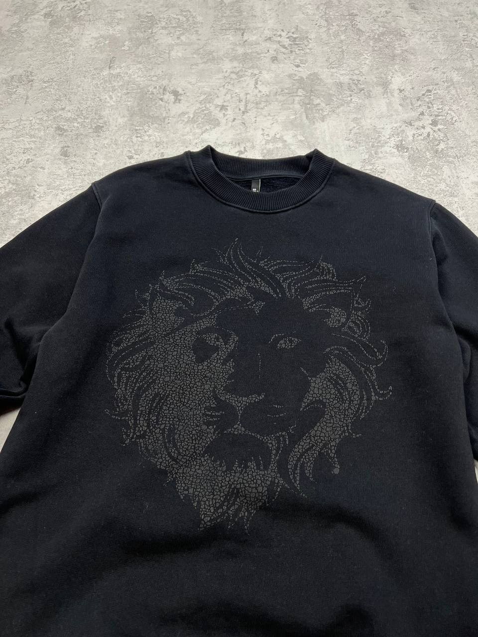 Versus Versace Versace Versus Lion Head Black Sweatshirt Big Logo Size US S / EU 44-46 / 1 - 6 Thumbnail