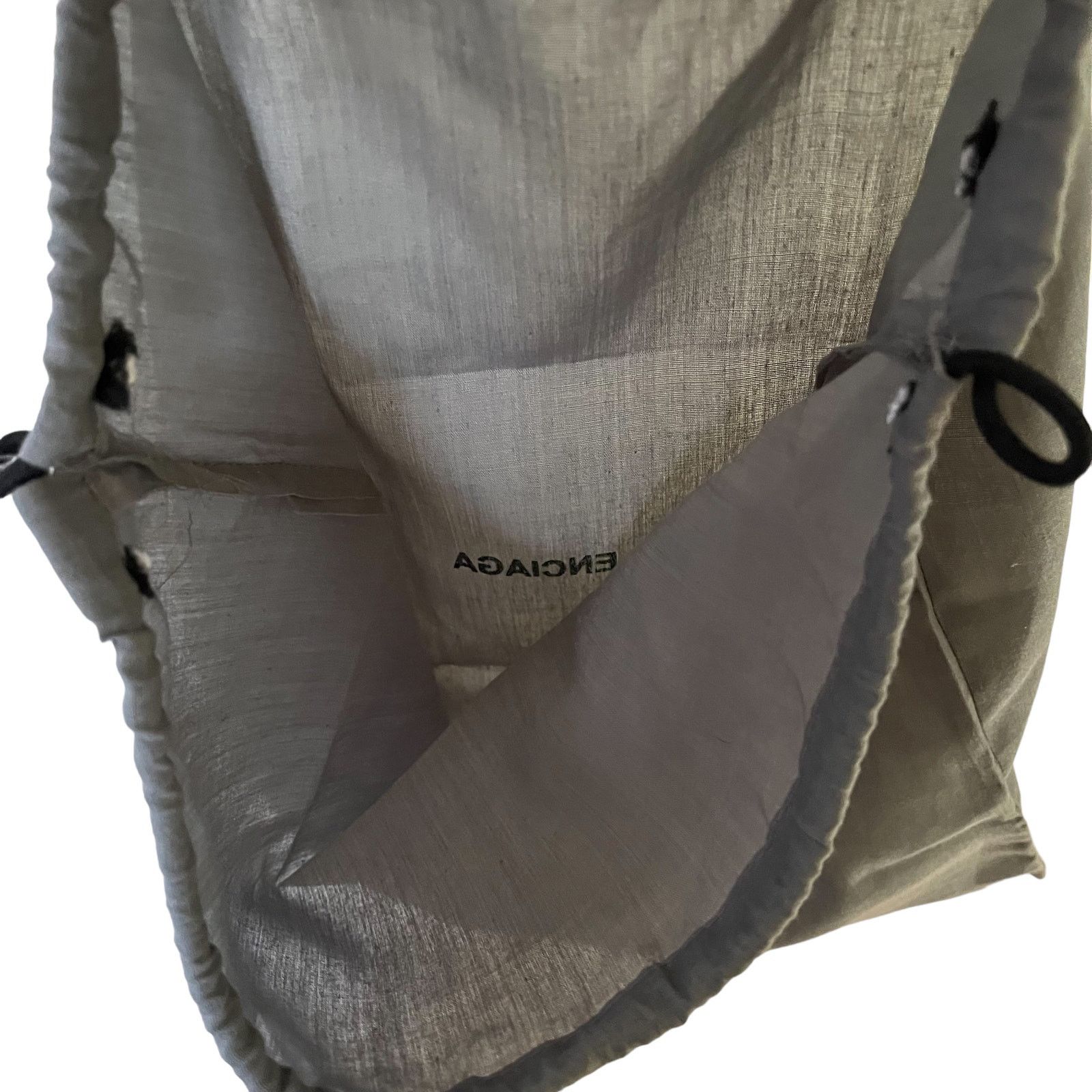 Balenciaga Balenciaga Gray Drawstring Dust Bag Protective Cover Sleeper Size ONE SIZE - 3 Thumbnail