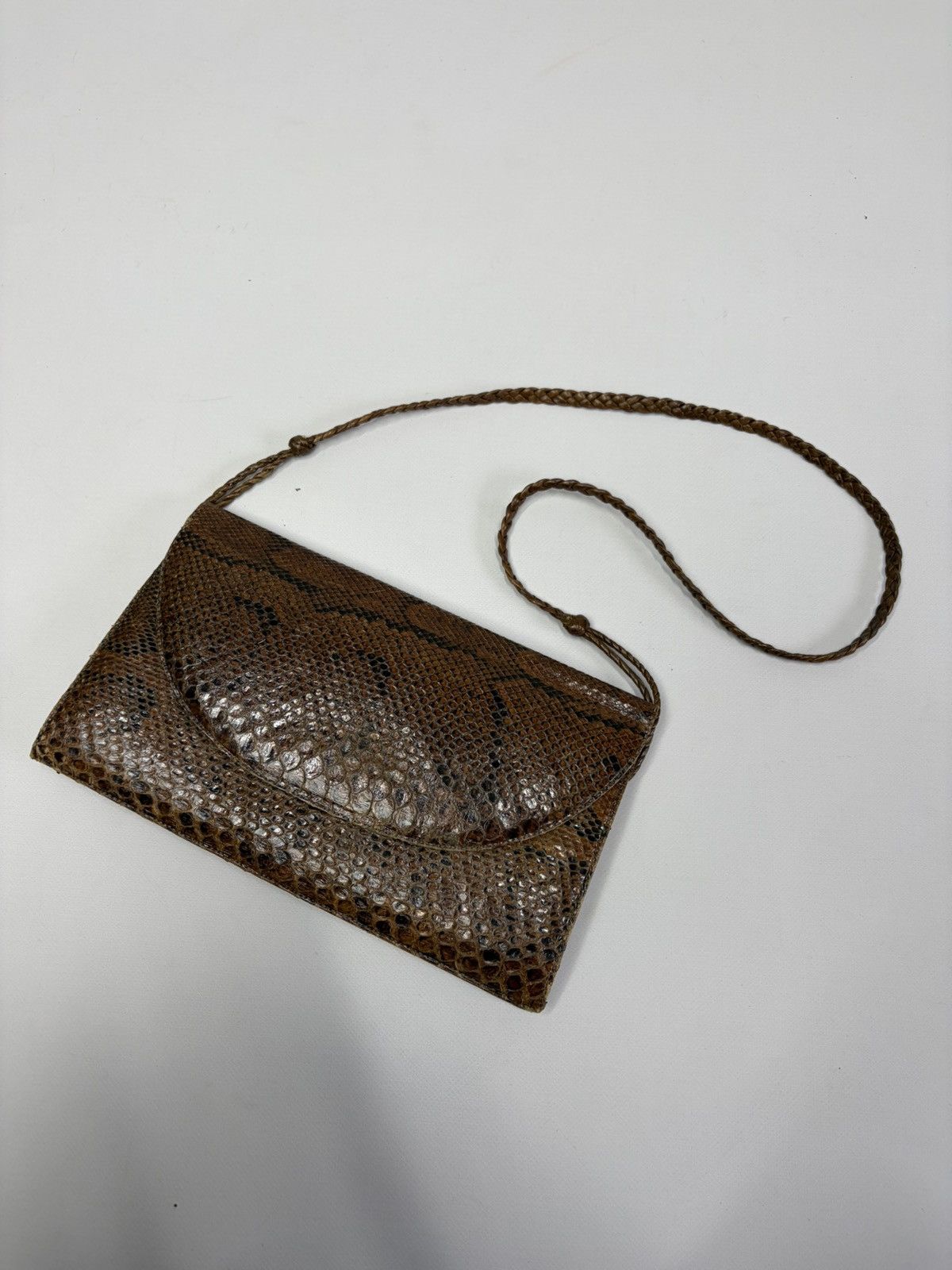 KMRii Snakeskin Leather Bag Y2K Archive KMRii If Six Was Nine Vibe Size ONE SIZE - 5 Thumbnail