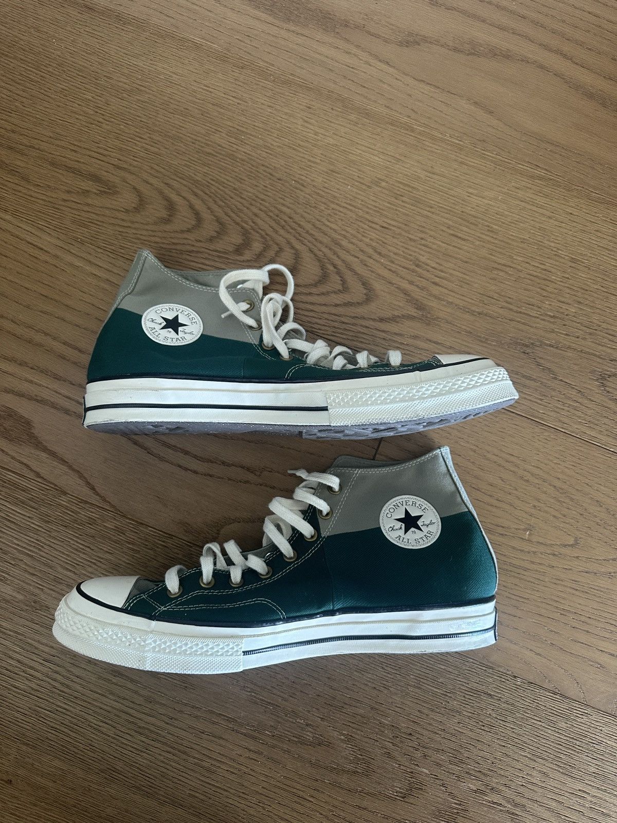 Converse Multi-Color Green Converse. Unworn Size US 11.5 / EU 44-45 - 1 Thumbnail