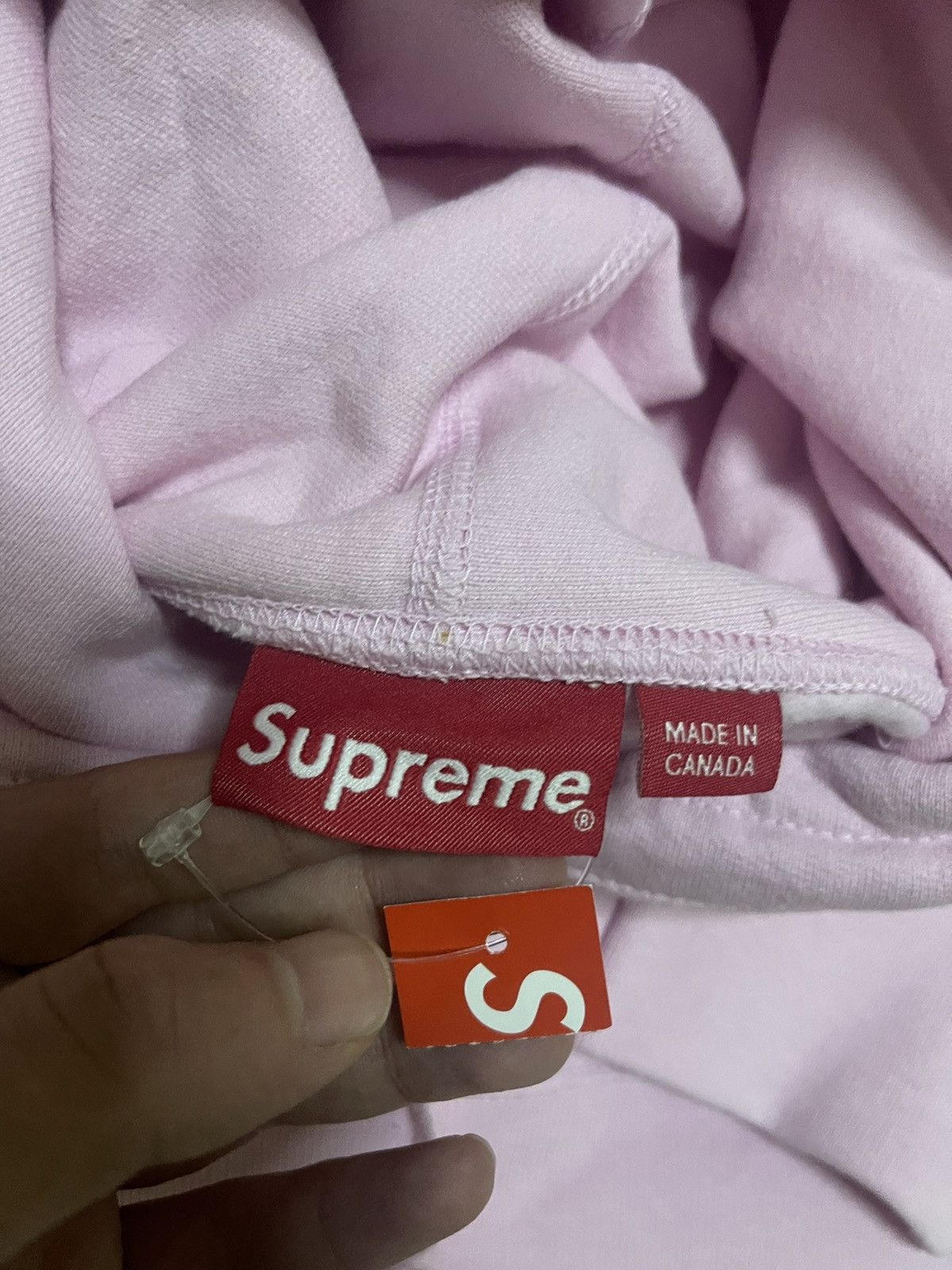 Supreme Supreme fw19 pink bandana hooded sweatshirt dswt Size US M / EU 48-50 / 2 - 3 Thumbnail