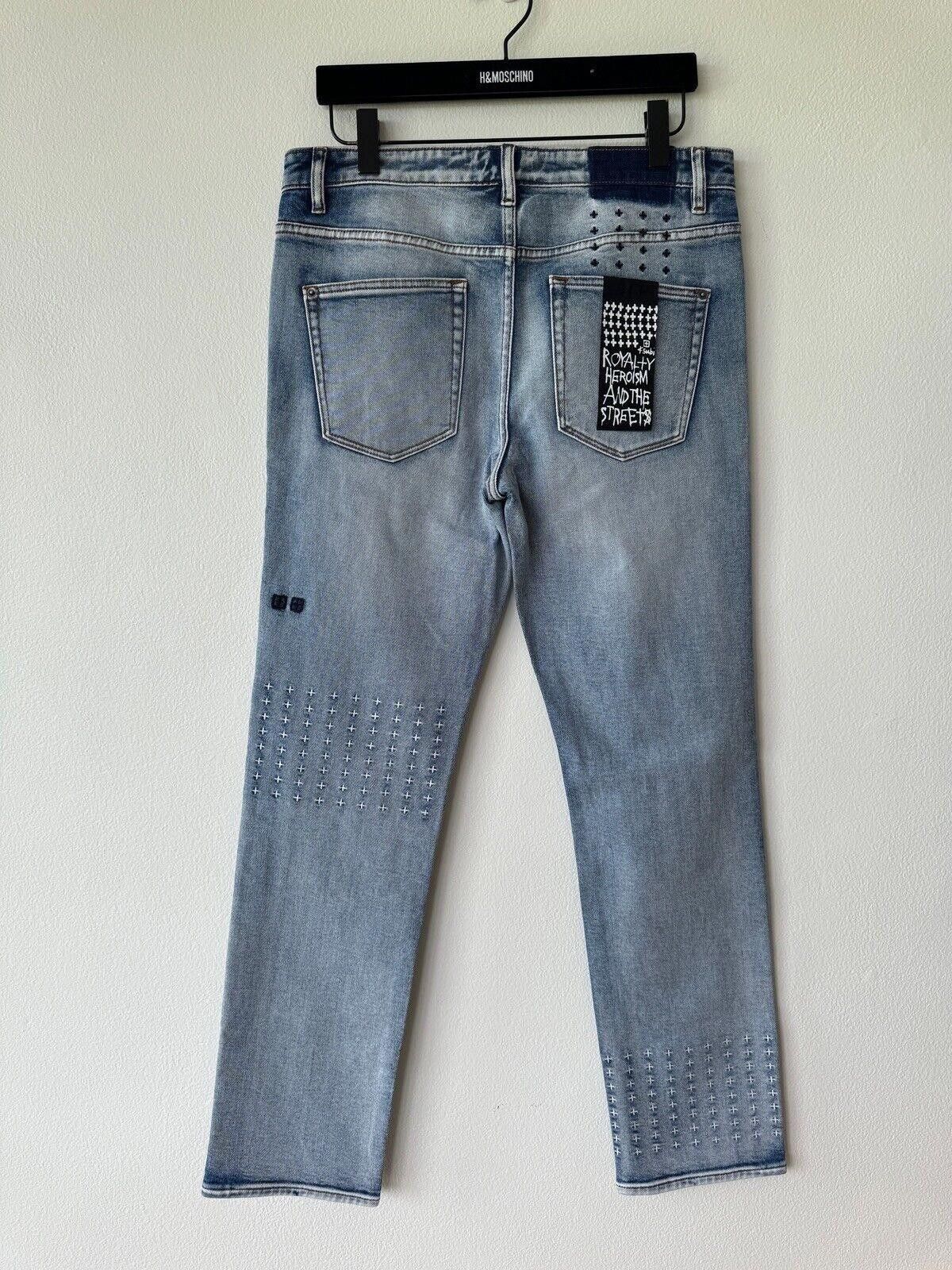 Ksubi new Ksubi mens denim jean hazlow 32 small medium blue Size US 32 / EU 48 - 5 Thumbnail