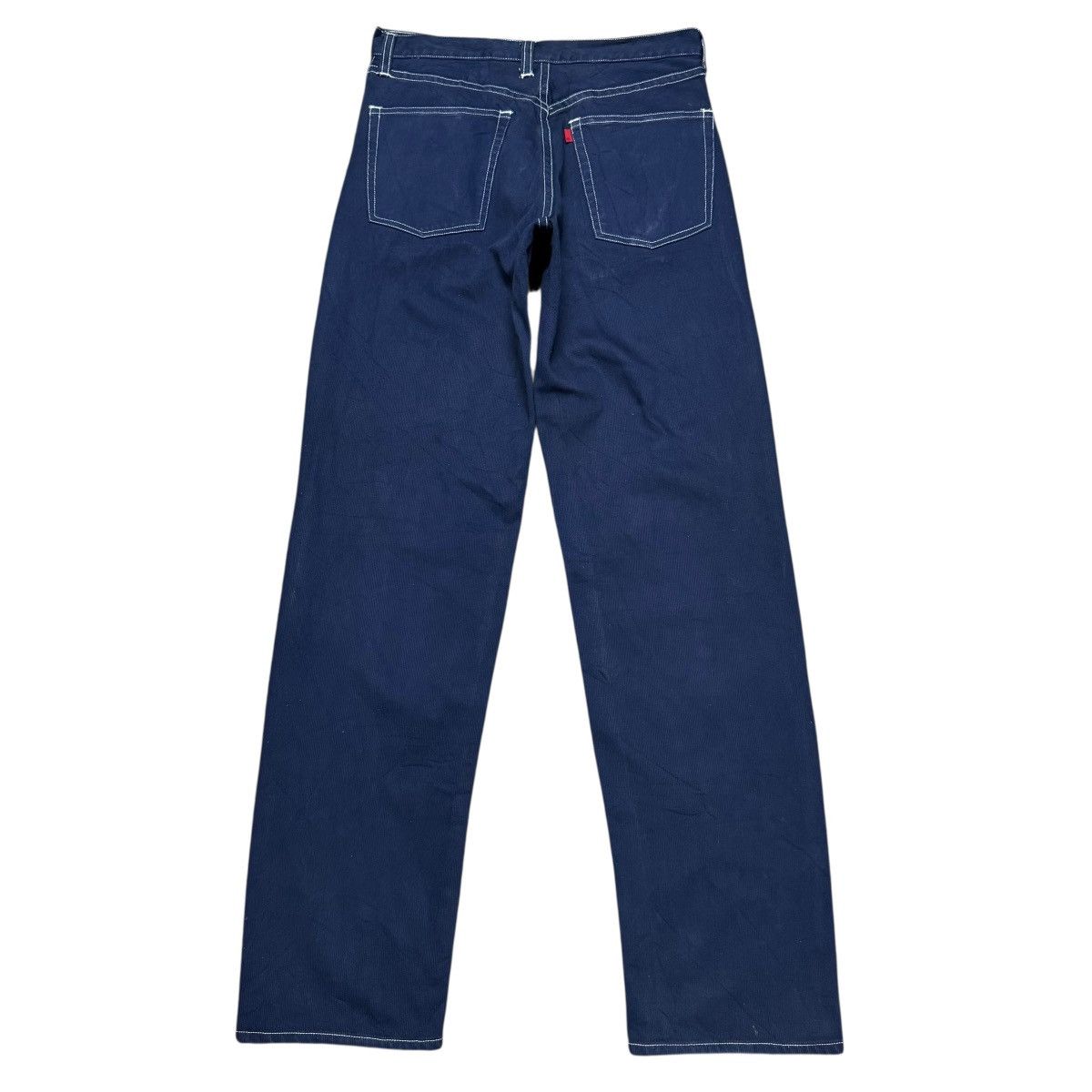 Full Count & Co. Pique Denim Indigo Jeans By Standard Style Shop Fujimoto Size US 30 / EU 46 - 10 Thumbnail