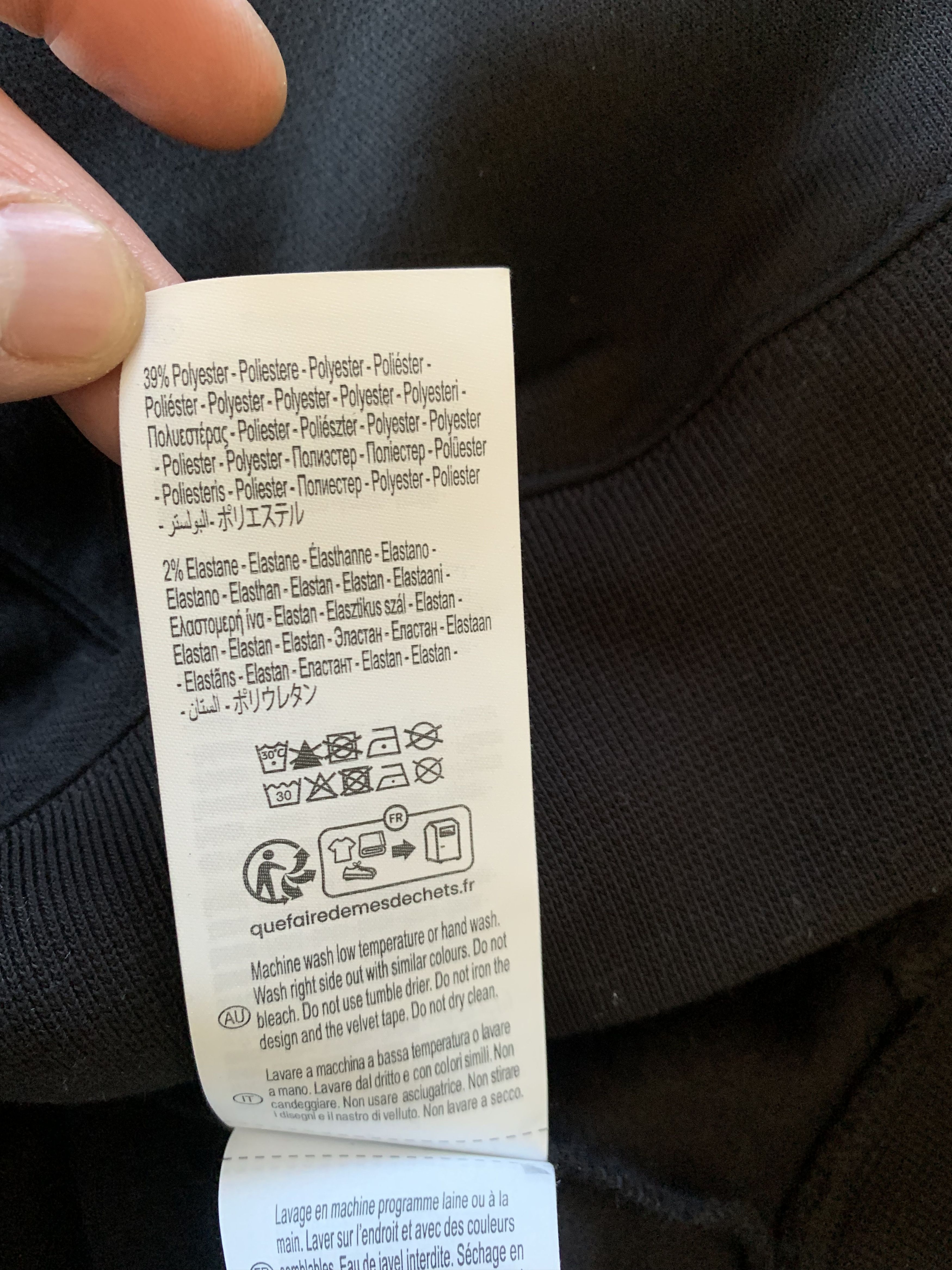 Champion Champion New Black Zip Sweatshirt Size US S / EU 44-46 / 1 - 8 Thumbnail