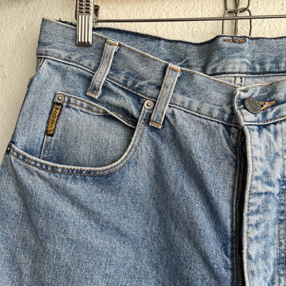 Armani VINTAGE ARMANI JEANS ITALY BAGGY LOOSE BLUE DENIM Size US 36 / EU 52 - 5 Thumbnail