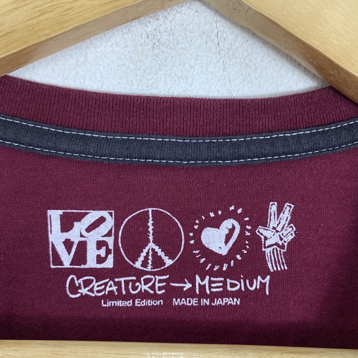 Japanese Brand CREATURE From The Living Japanese Brand Short Sleeve Tshirt Size US M / EU 48-50 / 2 - 5 Thumbnail