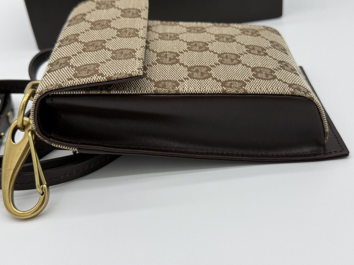 Gucci Gucci GG Canvas Shoulder Bag – Beige with Gold Hardware Size ONE SIZE - 4 Thumbnail