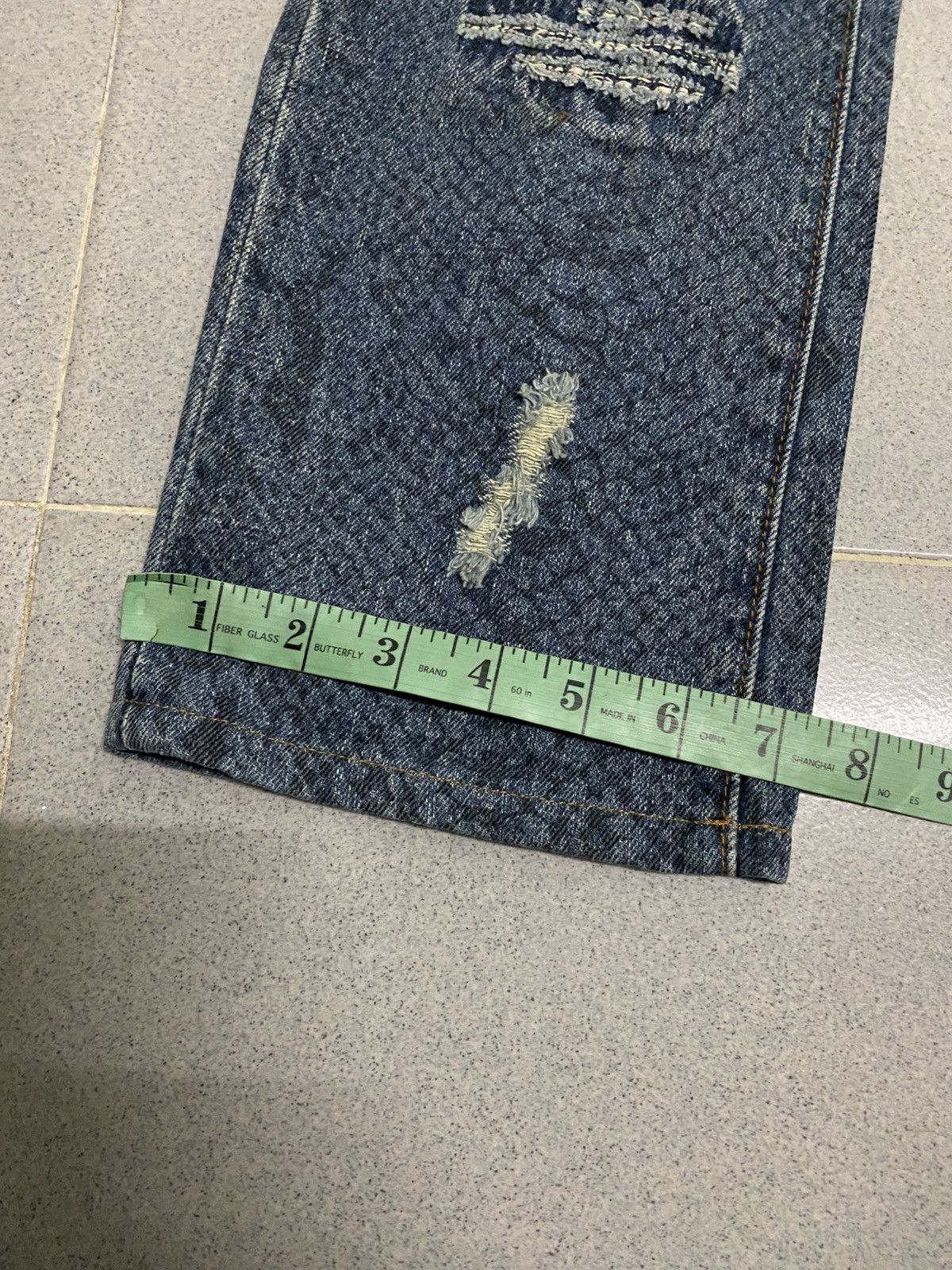 Schlussel Schlussel Snake Design Japanese Denim Jeans Size US 30 / EU 46 - 9 Thumbnail