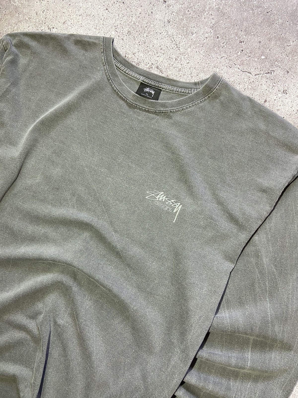 Other 💥Stussy Vintage streetwear big logo long sleeve t-shirt‼️ Size US XL / EU 56 / 4 - 9 Thumbnail