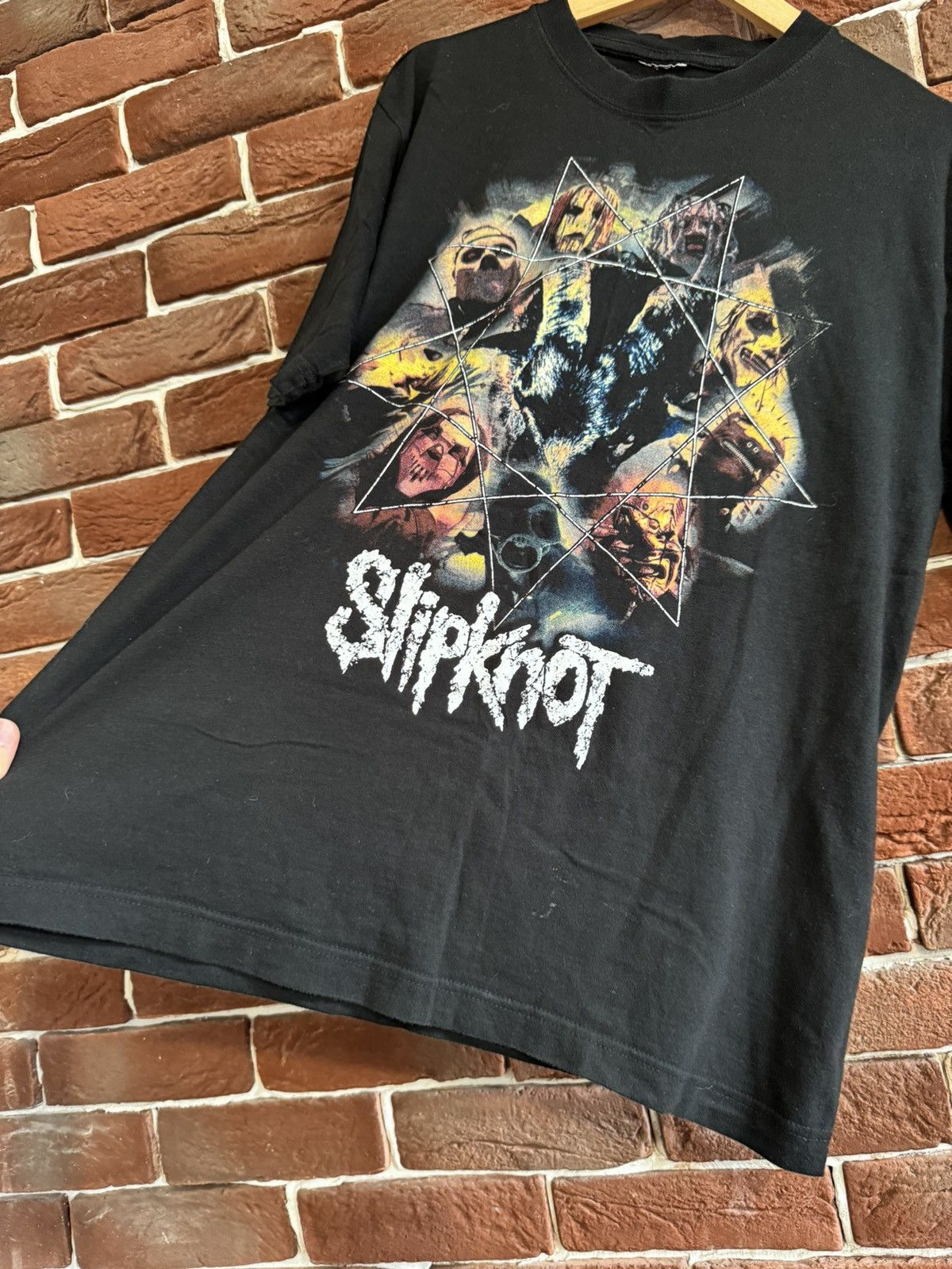Band Tees Vintage Slipknot IOWA Metal Tee People Equal Tour Big Print Size US L / EU 52-54 / 3 - 5 Thumbnail