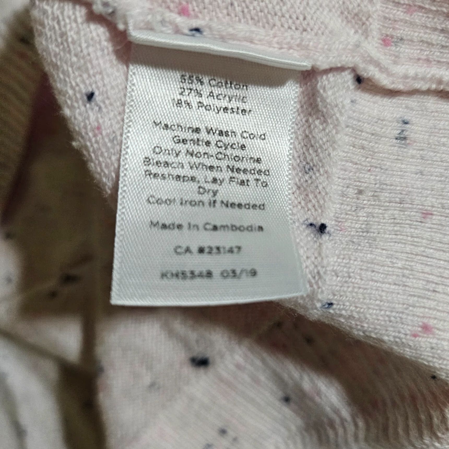 Talbots Talbots Sweater Womens Medium Pink Long Sleeve Round Neck Classic Casual Career Shirt Size M / US 6-8 / IT 42-44 - 7 Thumbnail