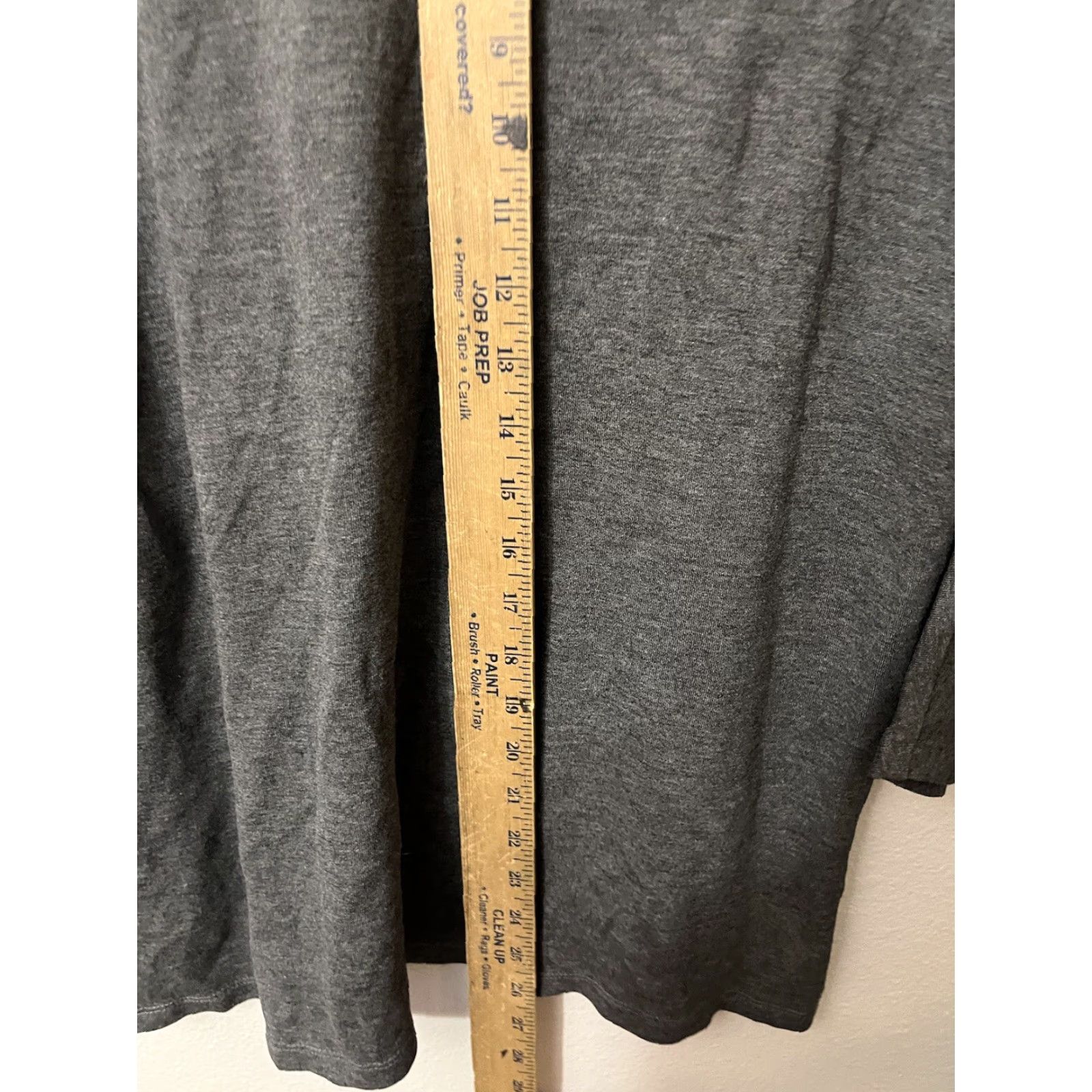 Talbots Talbots Women's Size Medium Gray Heavy Knit 3/4 Sleeve Crew Neck Sweater Size M / US 6-8 / IT 42-44 - 5 Thumbnail