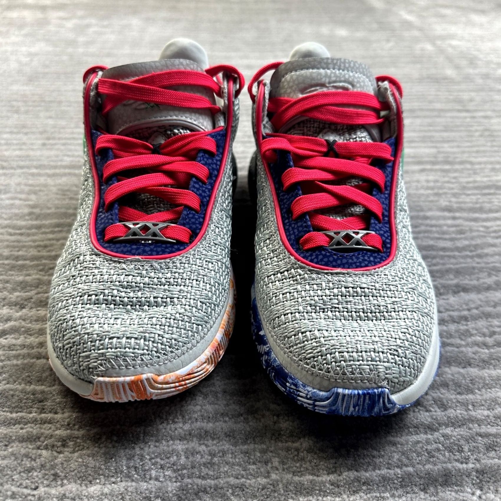 Nike Nike LeBron 20 Mens 4.5 Womens 6 Gray Lifer Basketball Shoes Low Top Sneaker Mens Women Grey 2023 Nike LeBron footwear Size S / US 4 / IT 40 - 5 Thumbnail