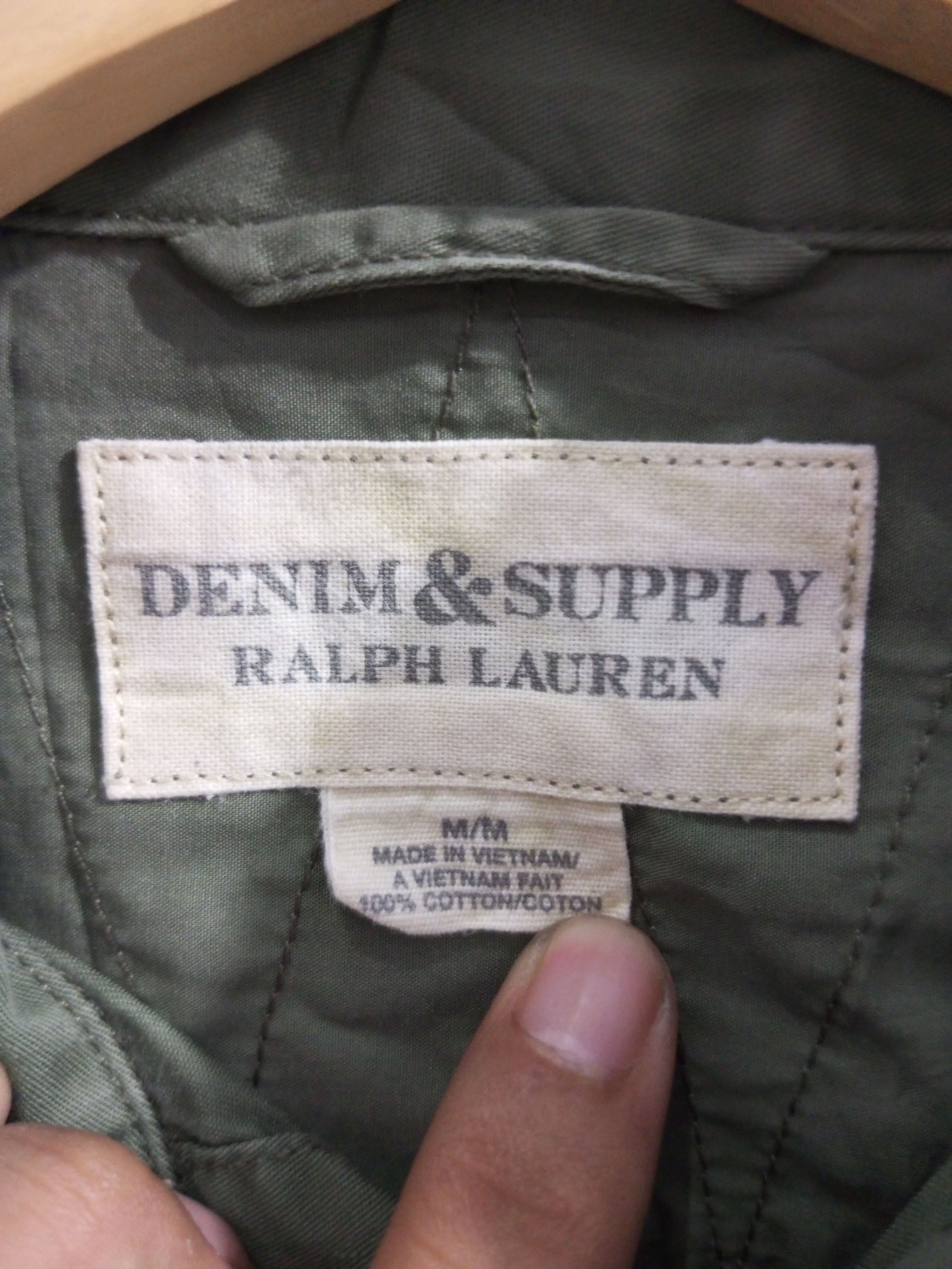 Denim & Supply Ralph Lauren Vintage Denim & supply Ralph lauren military long sleeve Size US L / EU 52-54 / 3 - 10 Thumbnail