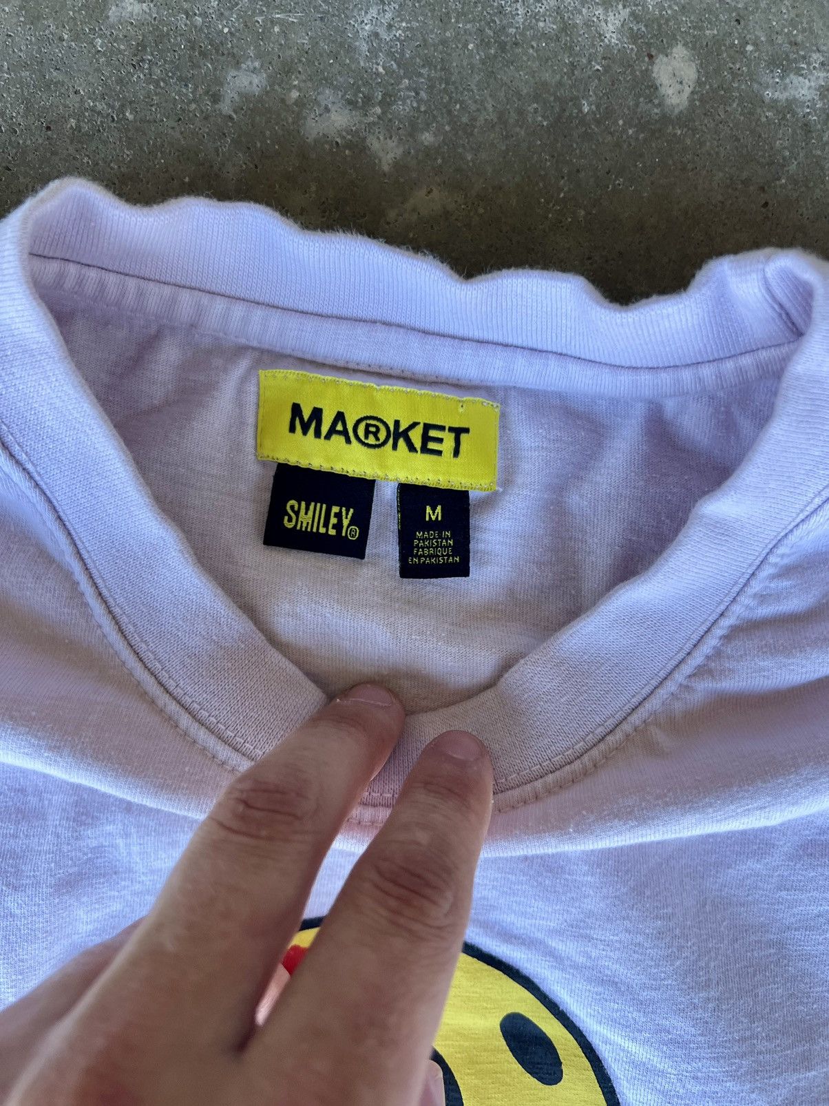 Market Light Pink Y2K Market T-Shirt. Size US M / EU 48-50 / 2 - 4 Thumbnail