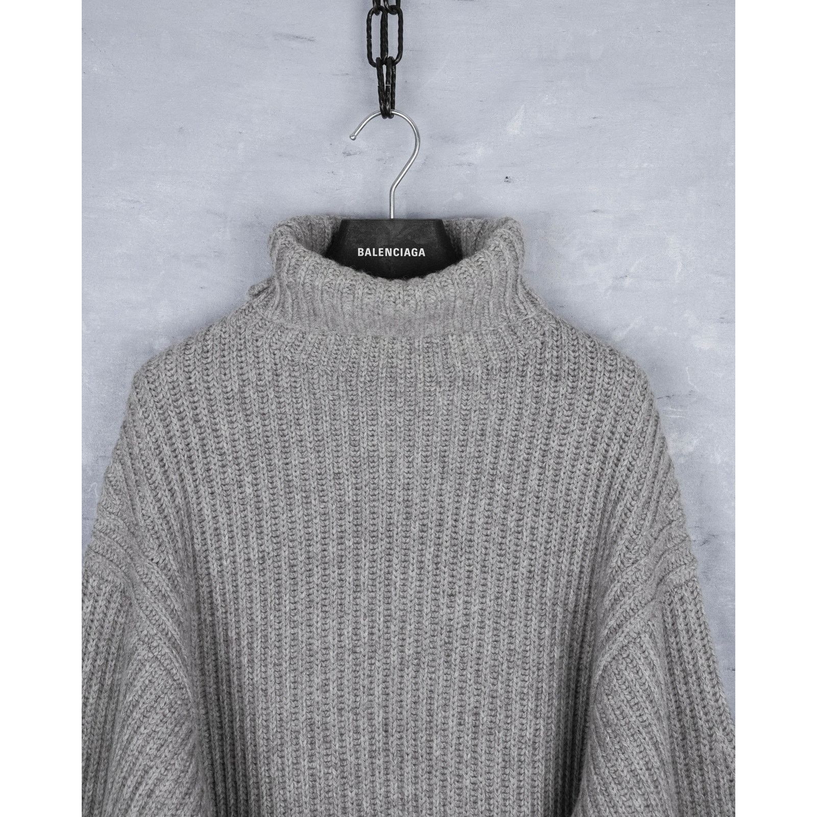 Acne Studios Acne studios grey wool knit roll neck warm fashion sweater Size S / US 4 / IT 40 - 3 Thumbnail