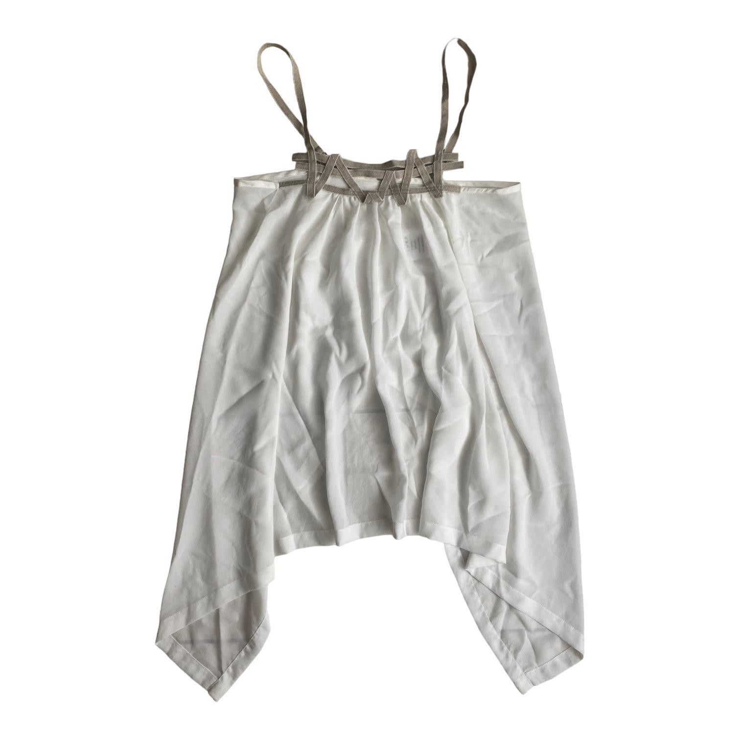 Cop Copine The Cop Copine Asymmetrical Open Back Top Size ONE SIZE - 1 Thumbnail