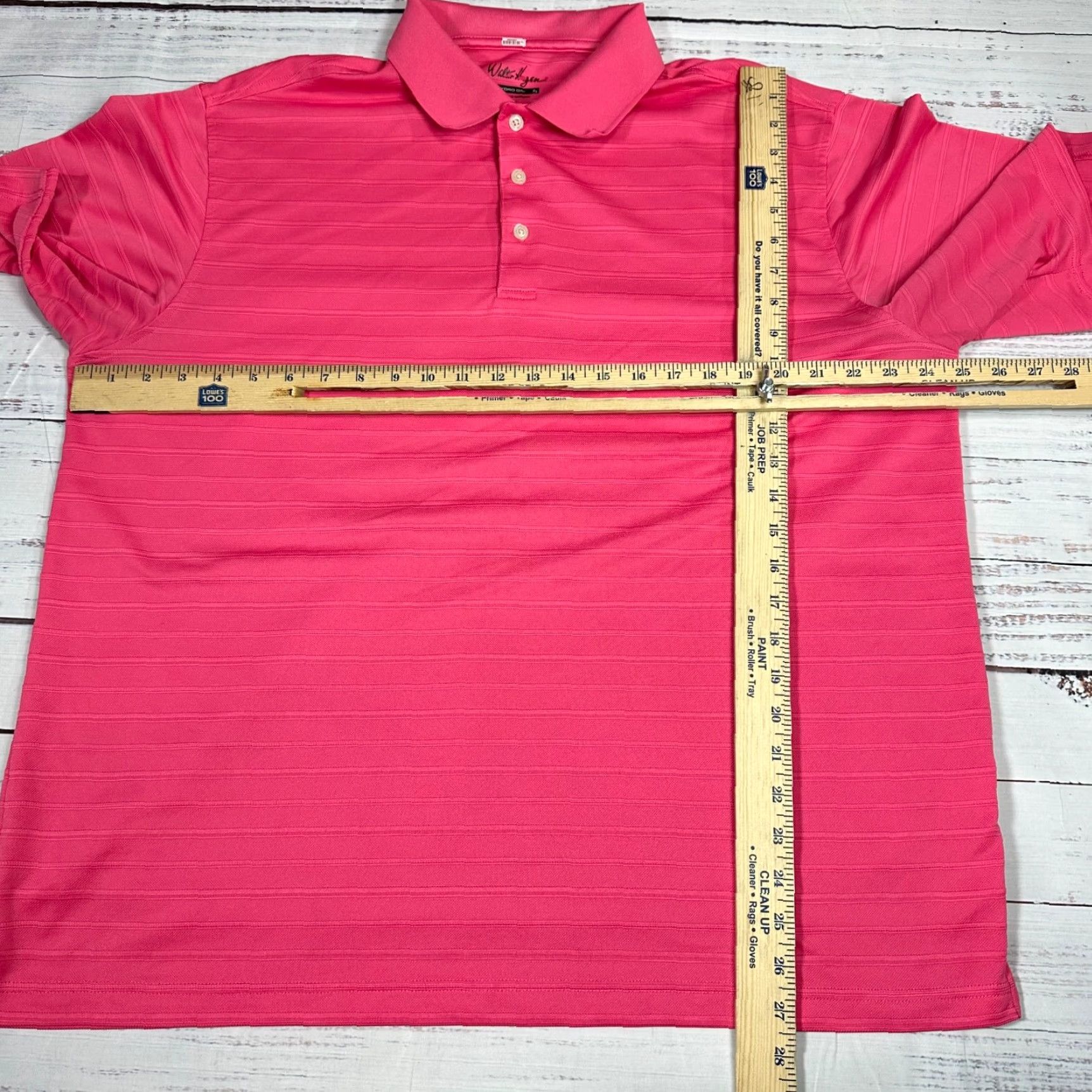 Vintage Walter Hagen Polo Shirt XL Pink Short Sleeve Hydo-Dri Golf Men’s Shirt Size US XL / EU 56 / 4 - 2 Thumbnail