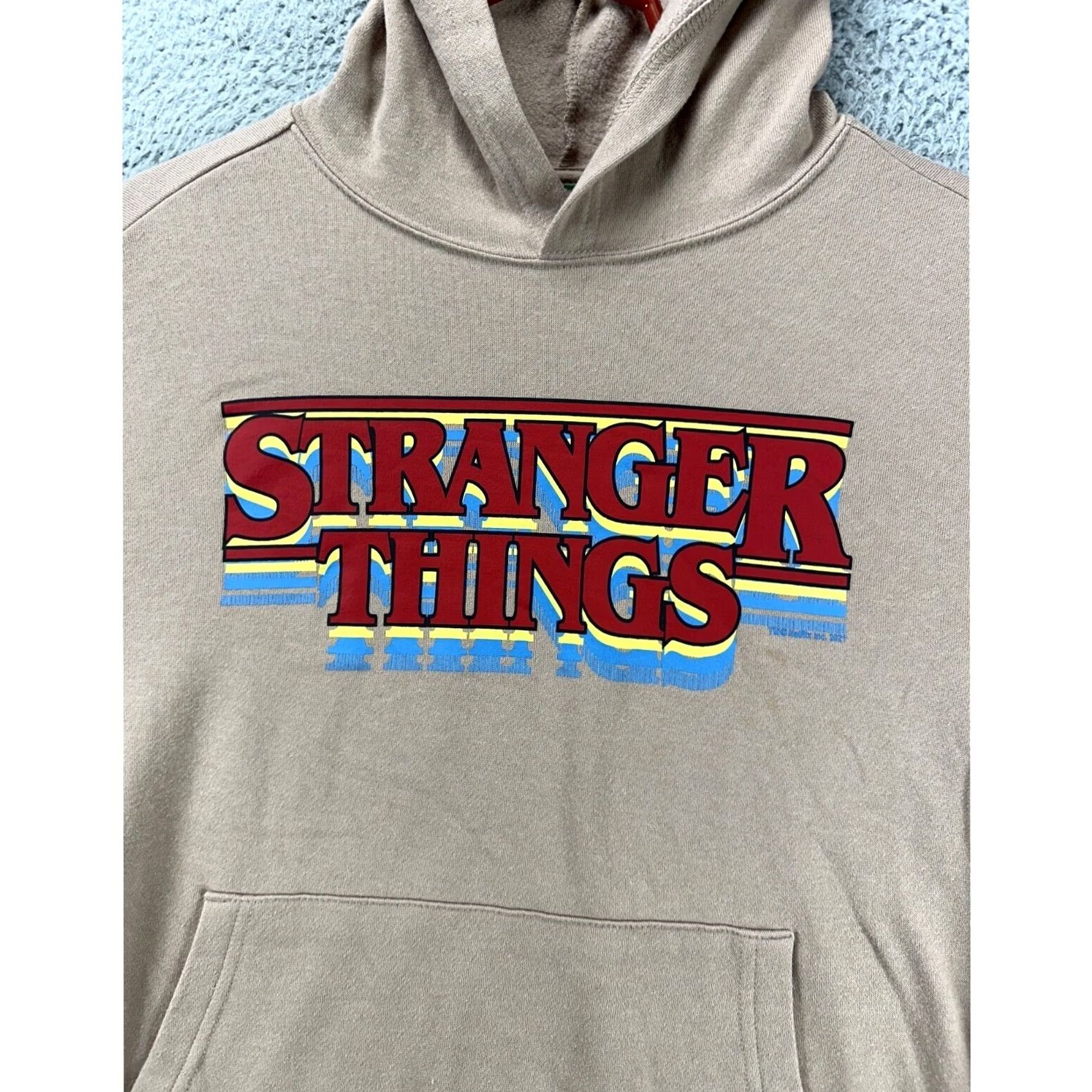 Old Navy Old Navy Hoodie Sweatshirt Mens Small Light Pink Pullover Pocket Long Sleeve Size US S / EU 44-46 / 1 - 7 Thumbnail