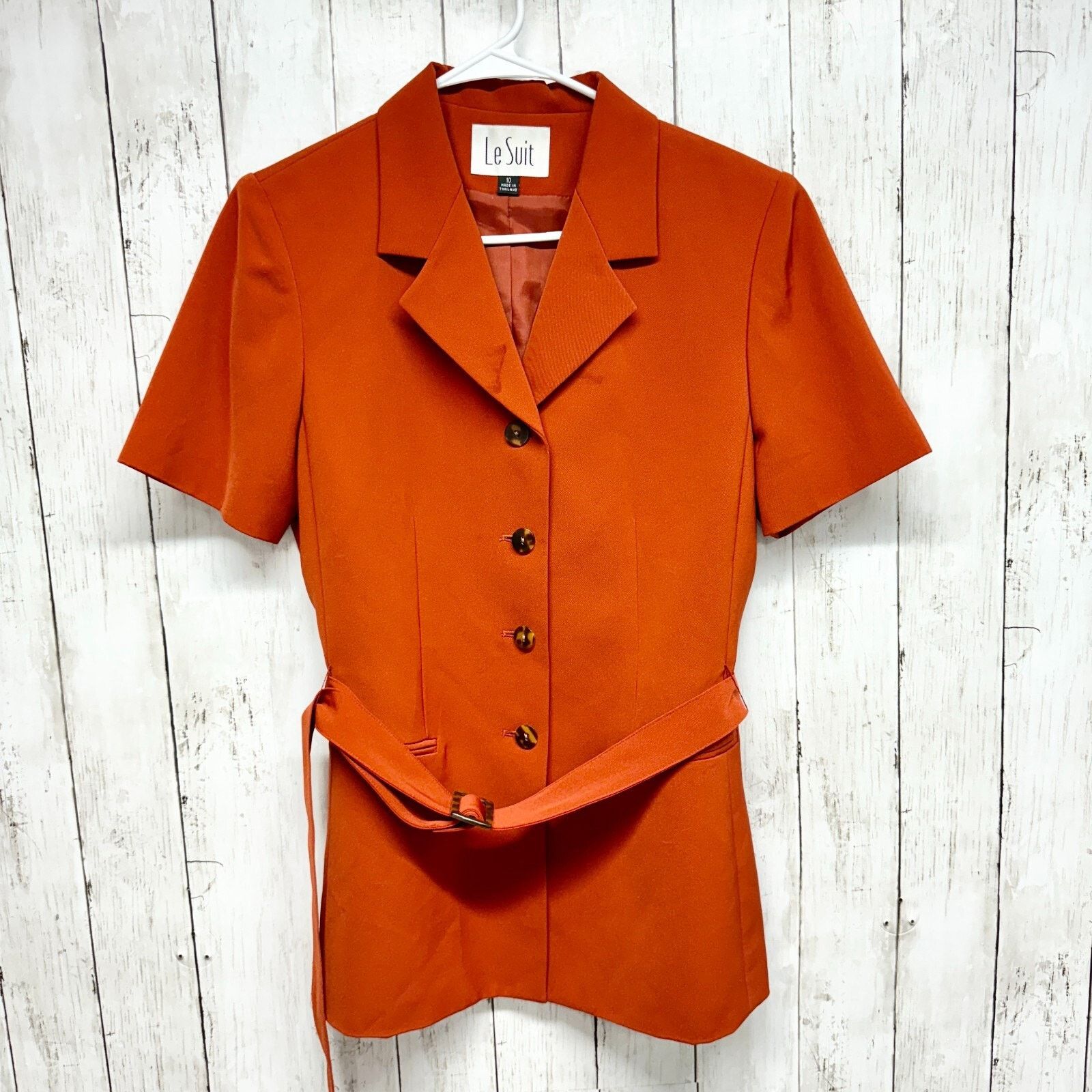 Other LE Suit Jacket Petite 12P Two Piece Women’s Long Skirt Suit Size XL / US 12-14 / IT 48-50 - 6 Thumbnail