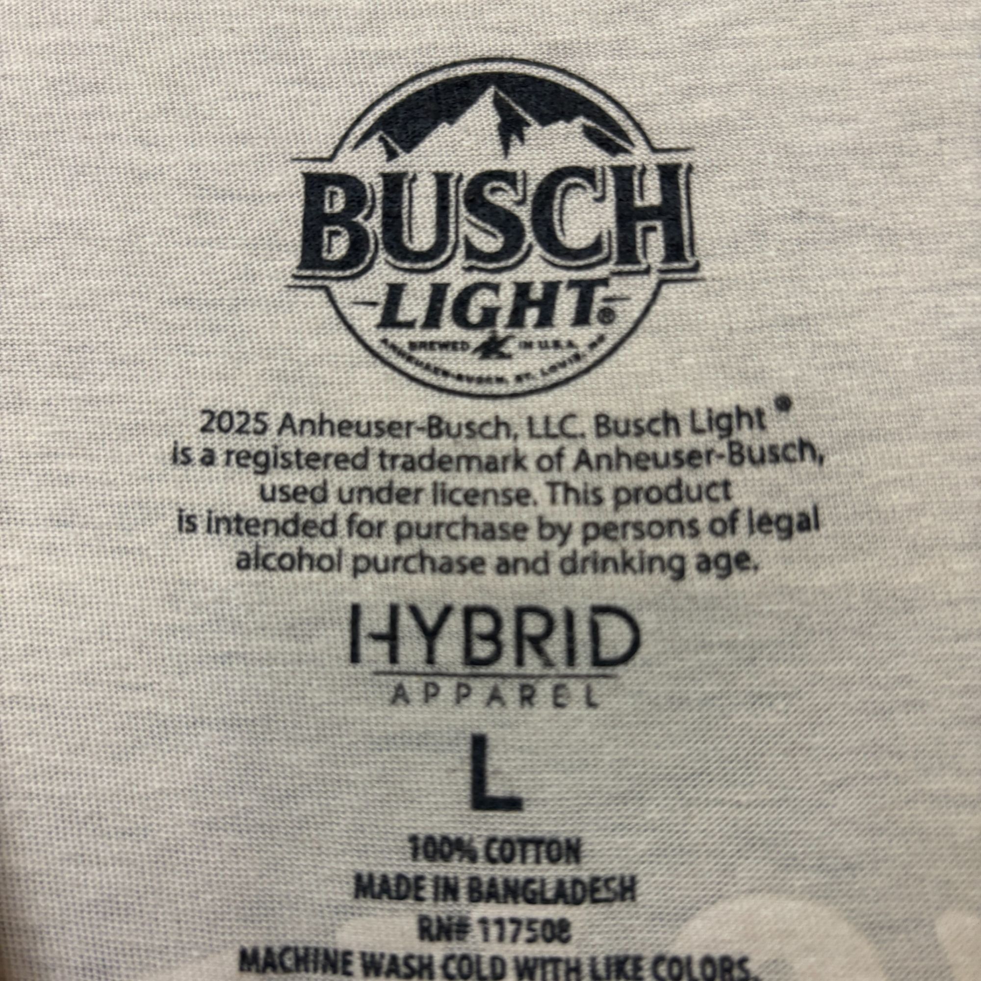 Other Catch Yourself A Busch Light Bass Fishing USA Brewed Tee L Size US L / EU 52-54 / 3 - 4 Thumbnail
