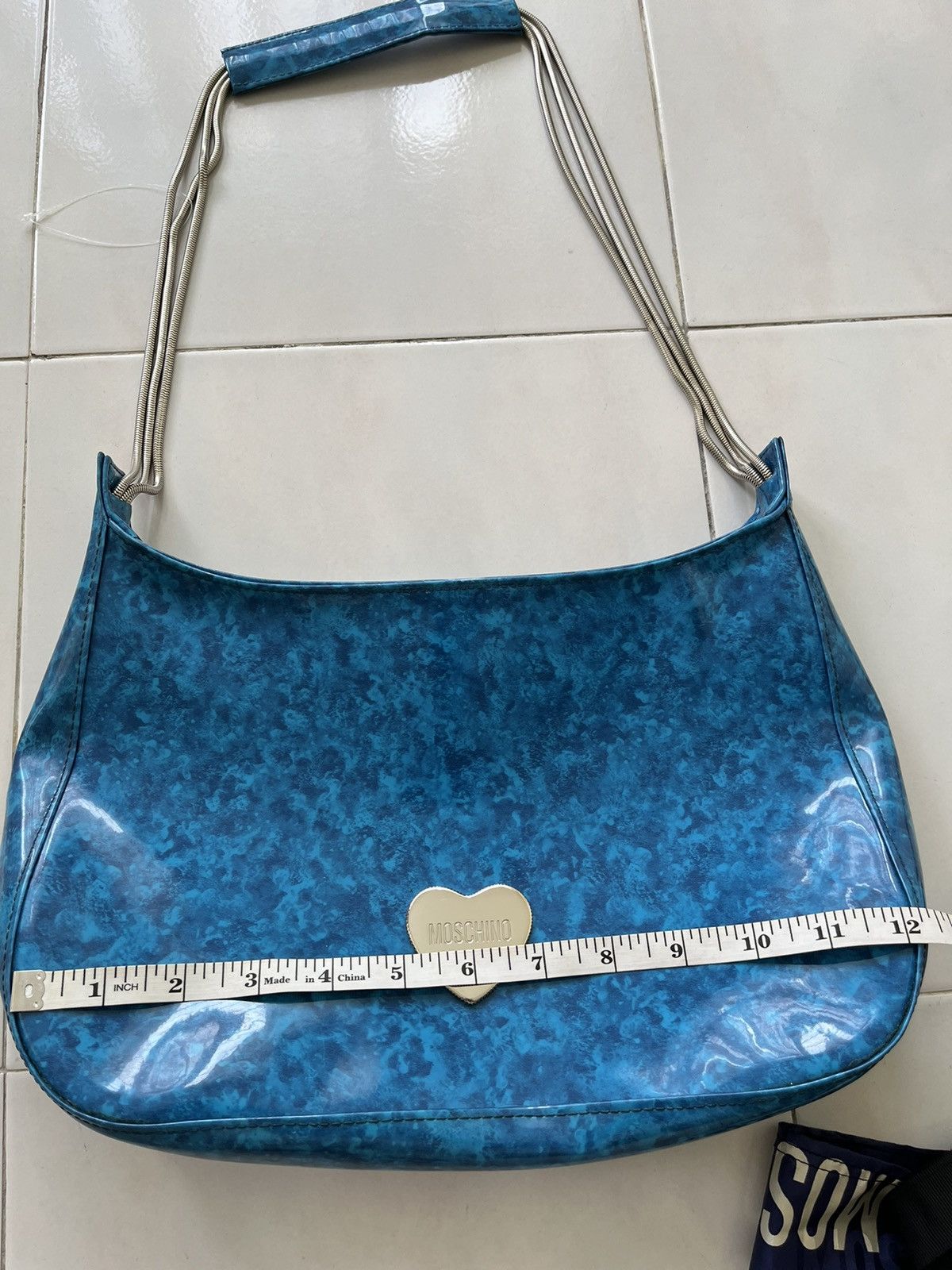 Love Moschino × Moschino Moschino Chain Handbag 🌊 Size ONE SIZE - 11 Thumbnail