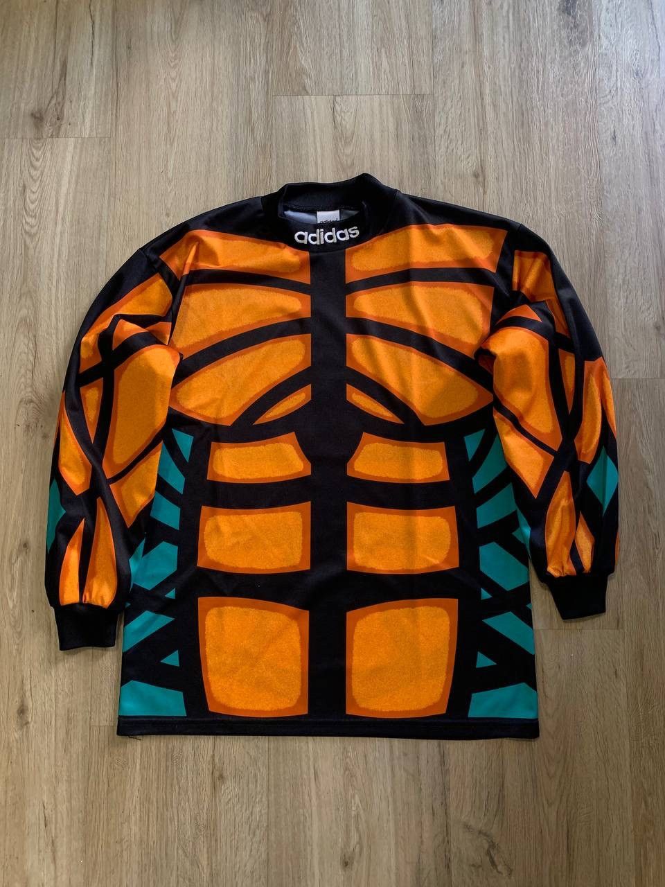 Adidas Adidas 90er TORHÜTER FUSSBALL SHIRT FUSSBALL TRIKOT Size US S / EU 44-46 / 1 - 8 Thumbnail