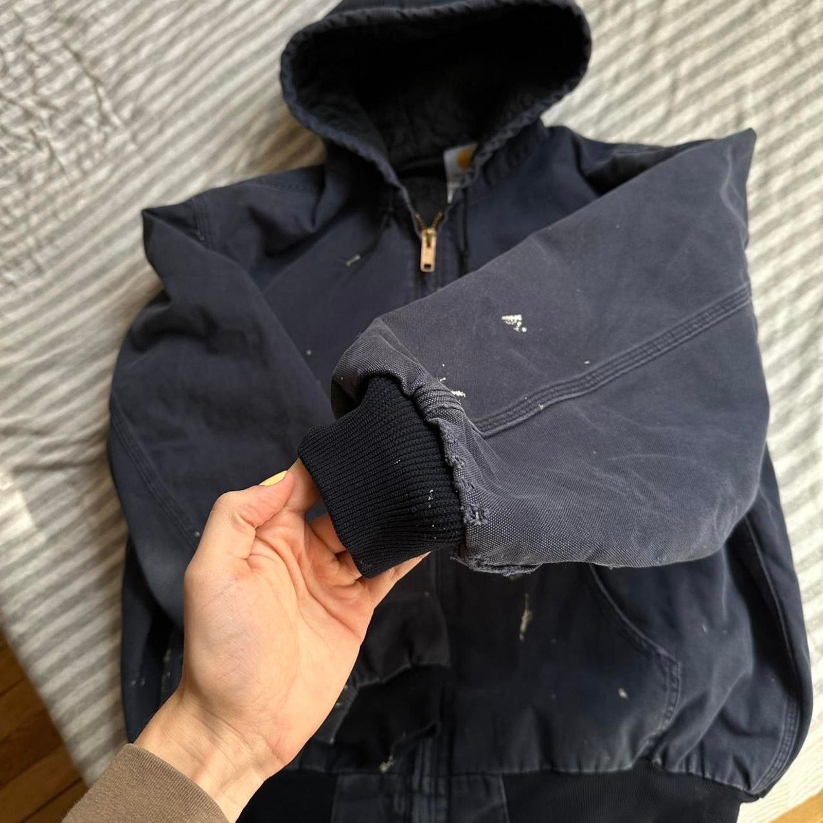 Carhartt Vintage Oversized Painter Carhartt Hooded J280 Work Jacket Size US XL / EU 56 / 4 - 5 Thumbnail