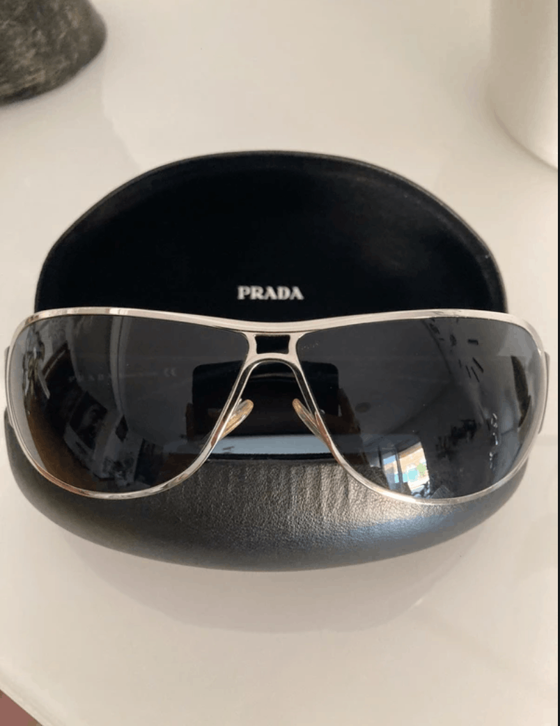 Prada PRADA Sunglasses Flame Star Wrap Star Rimless Luna Rossa Size ONE SIZE - 1 Thumbnail