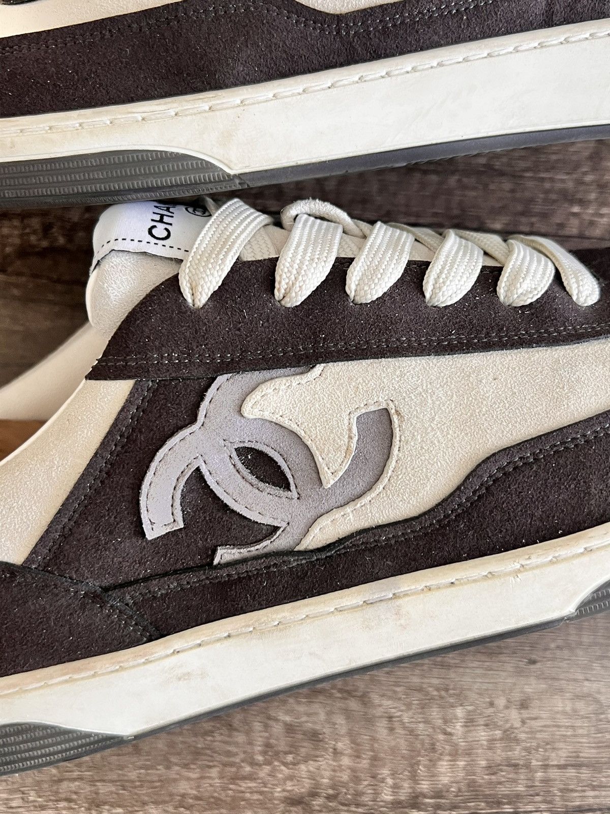 Chanel Chanel 2023 Interlocking CC Logo Sneakers Size US 12 / EU 45 - 9 Thumbnail