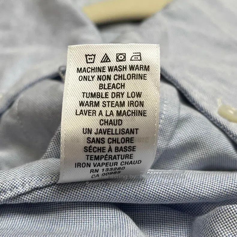 Thom Browne Thom Browne Long Sleeve Striped Shirt, Blue Size US XXL / EU 58 / 5 - 6 Thumbnail