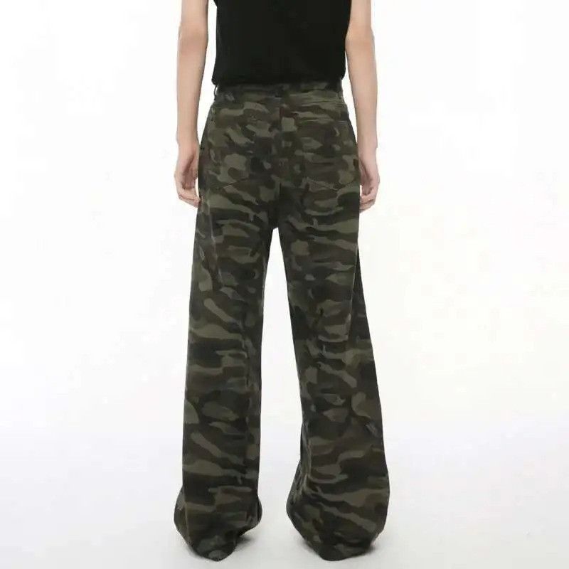 Jean Urban Camo Loose Denim Size US 33 - 3 Thumbnail