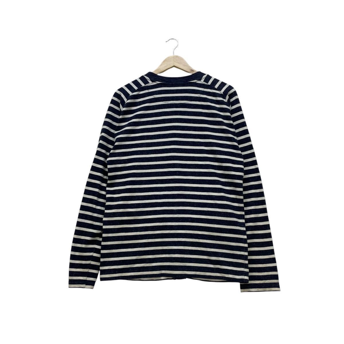 Lacoste 💥Vintage Lacoste Stripe Eye Button Cardigan Jacket Size US M / EU 48-50 / 2 - 2 Thumbnail