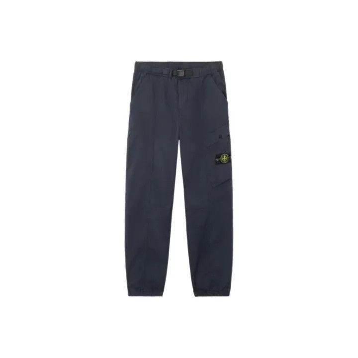 Stone Island Stone Island Navy Casual Pants for Men Size US 31 - 1 Thumbnail