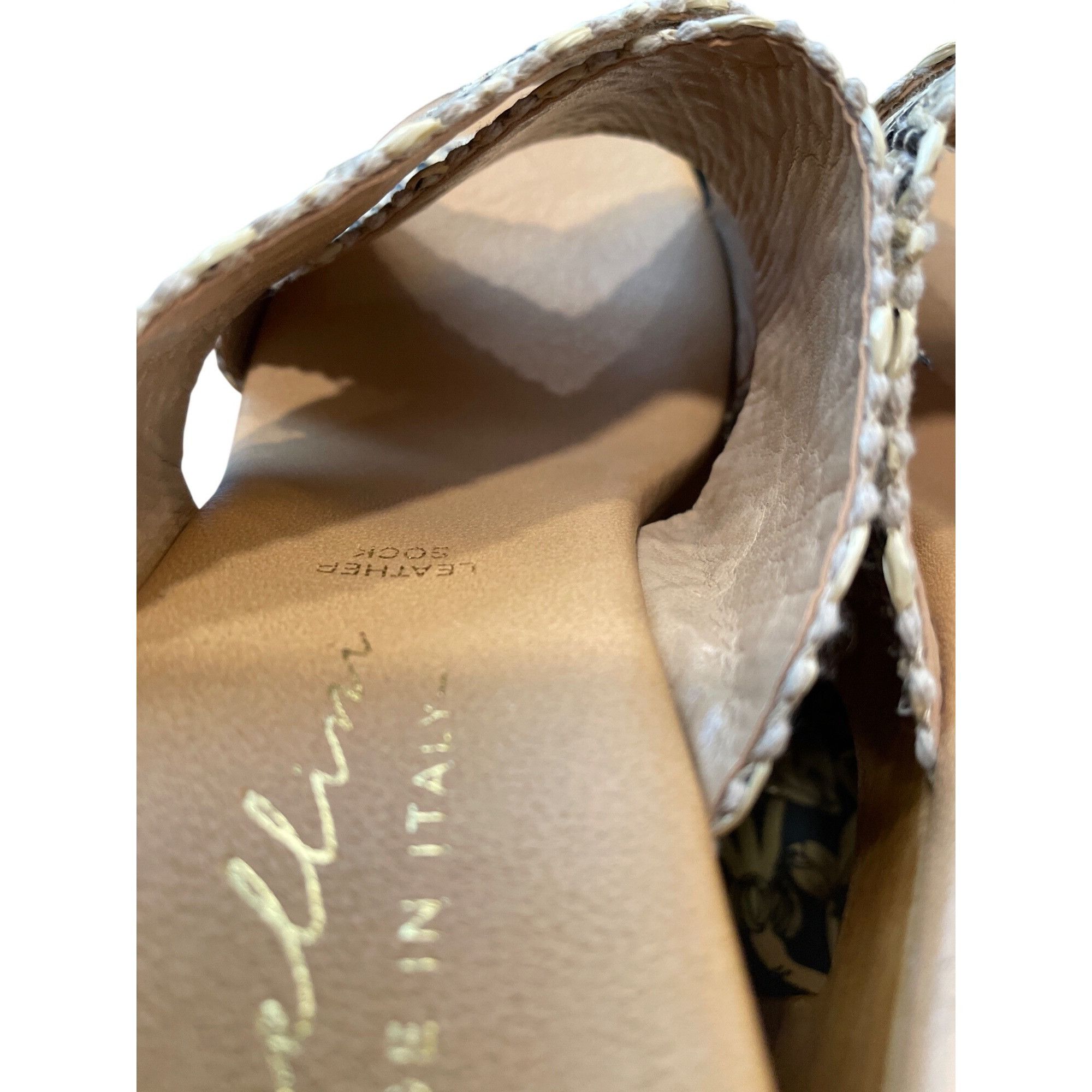 Other Avellini Italian made purple beige geometric 3.5" block heel Size US 6.5 / IT 36.5 - 8 Thumbnail