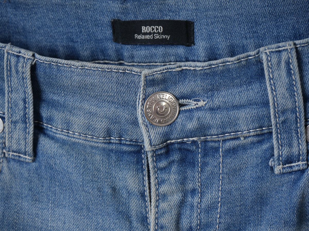 True Religion True Religion Rocco Relaxed Skinny Pants Jeans Y2K Logo Size US 32 / EU 48 - 6 Thumbnail