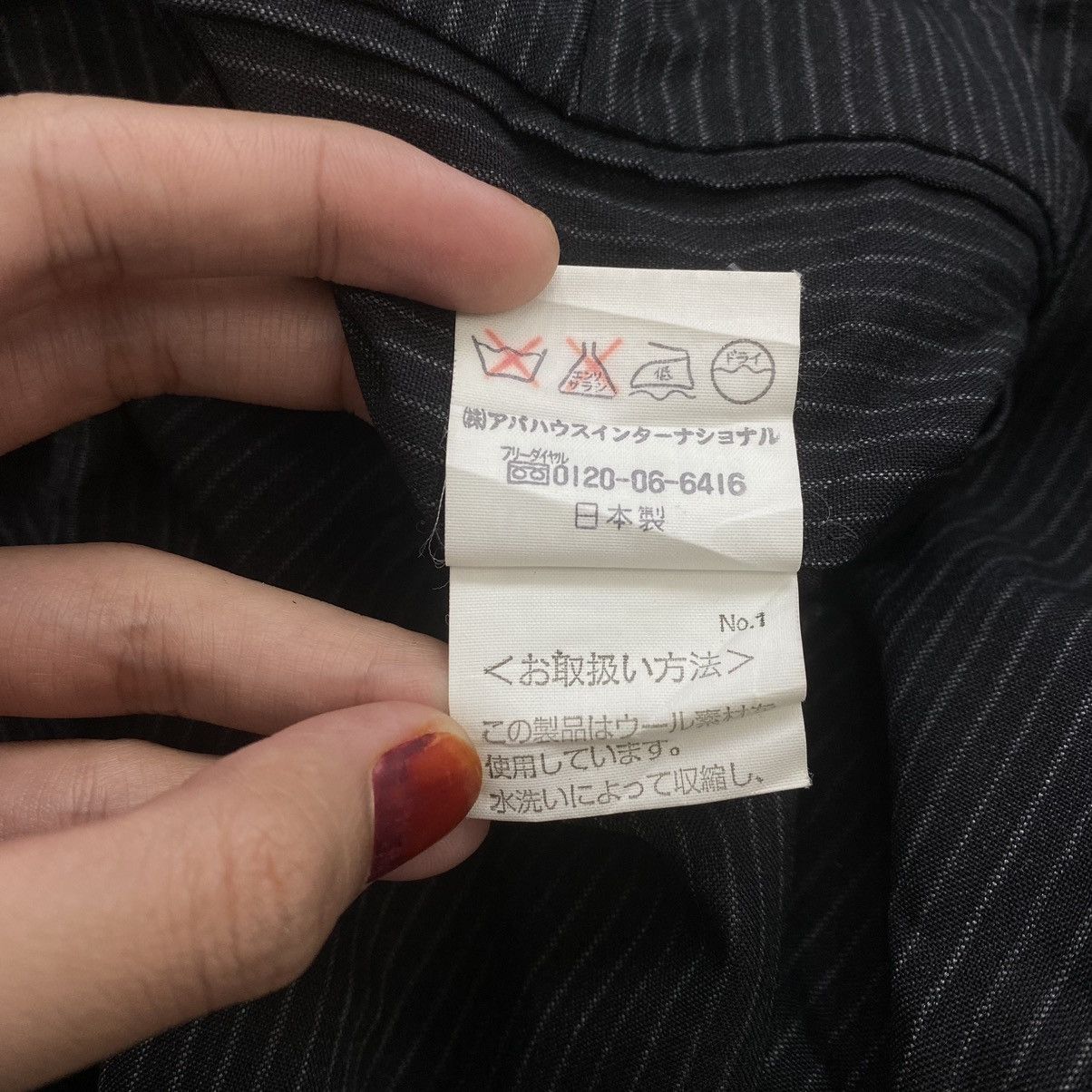 ABAHOUSE × Japanese Brand ABAHOUSE Japanese Brand Hickory Stripes Straight Cut Casual Size US 27 - 7 Thumbnail