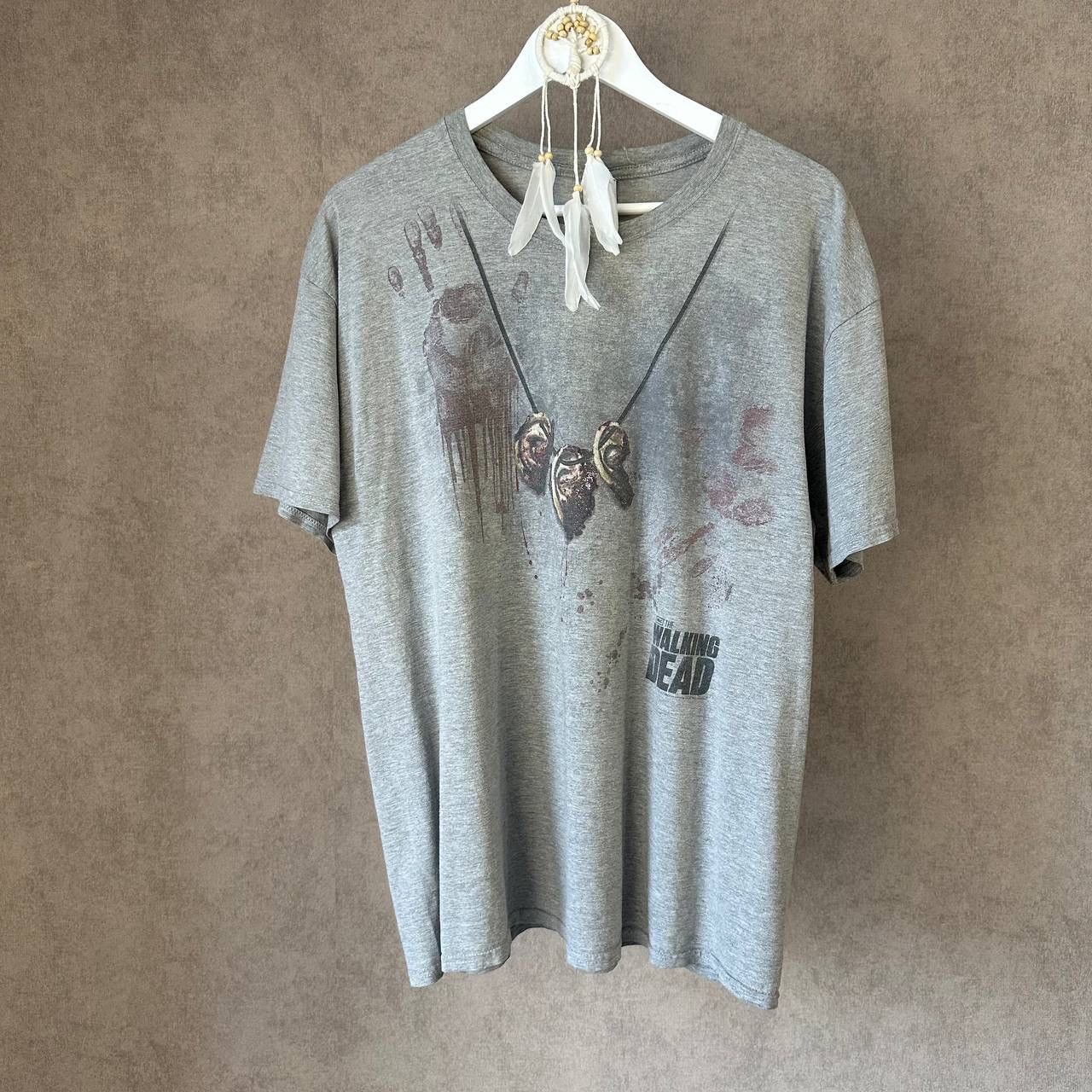 Vintage Vintage The Walking Dead T-shirts Big Logo Game Movie Size US XL / EU 56 / 4 - 1 Thumbnail