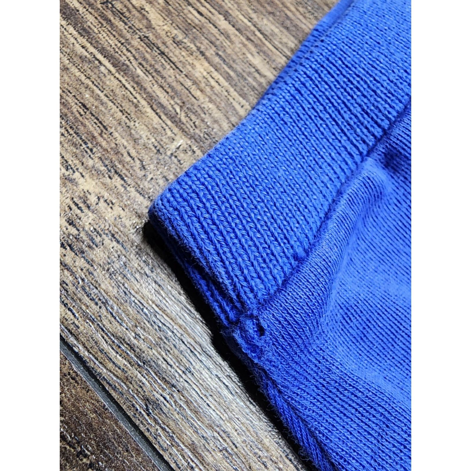 Polo Ralph Lauren VINTAGE Polo Ralph Lauren Shirt Men Large Blue Striped Slim Fit Made In USA Distressed Button Short Sleeve Cotton 100% Logo Embroidered Size US M / EU 48-50 / 2 - 4 Thumbnail