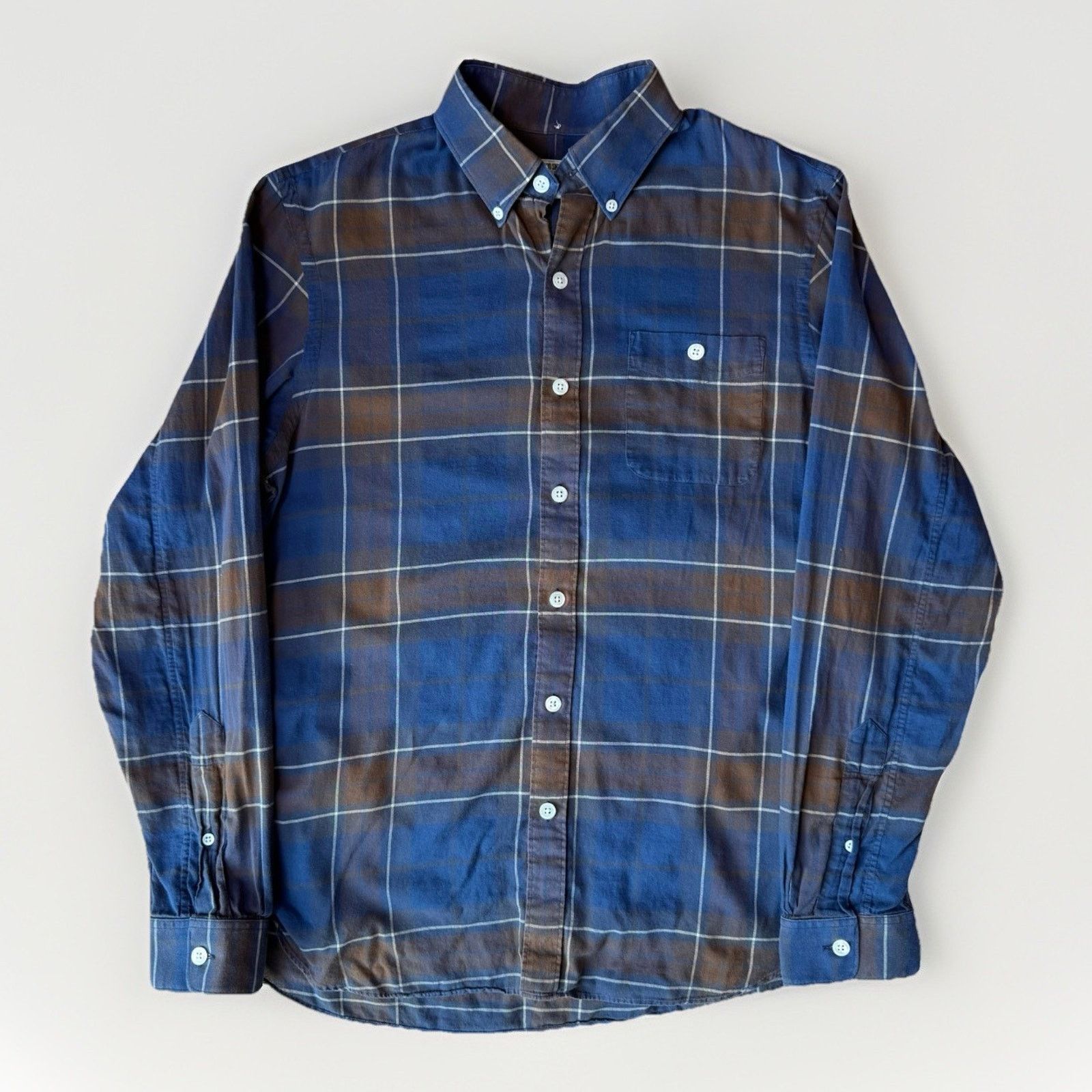Todd Snyder Todd Snyder Shirt Small Blue Multicolor Plaid Long Sleeve Size US S / EU 44-46 / 1 - 1 Thumbnail